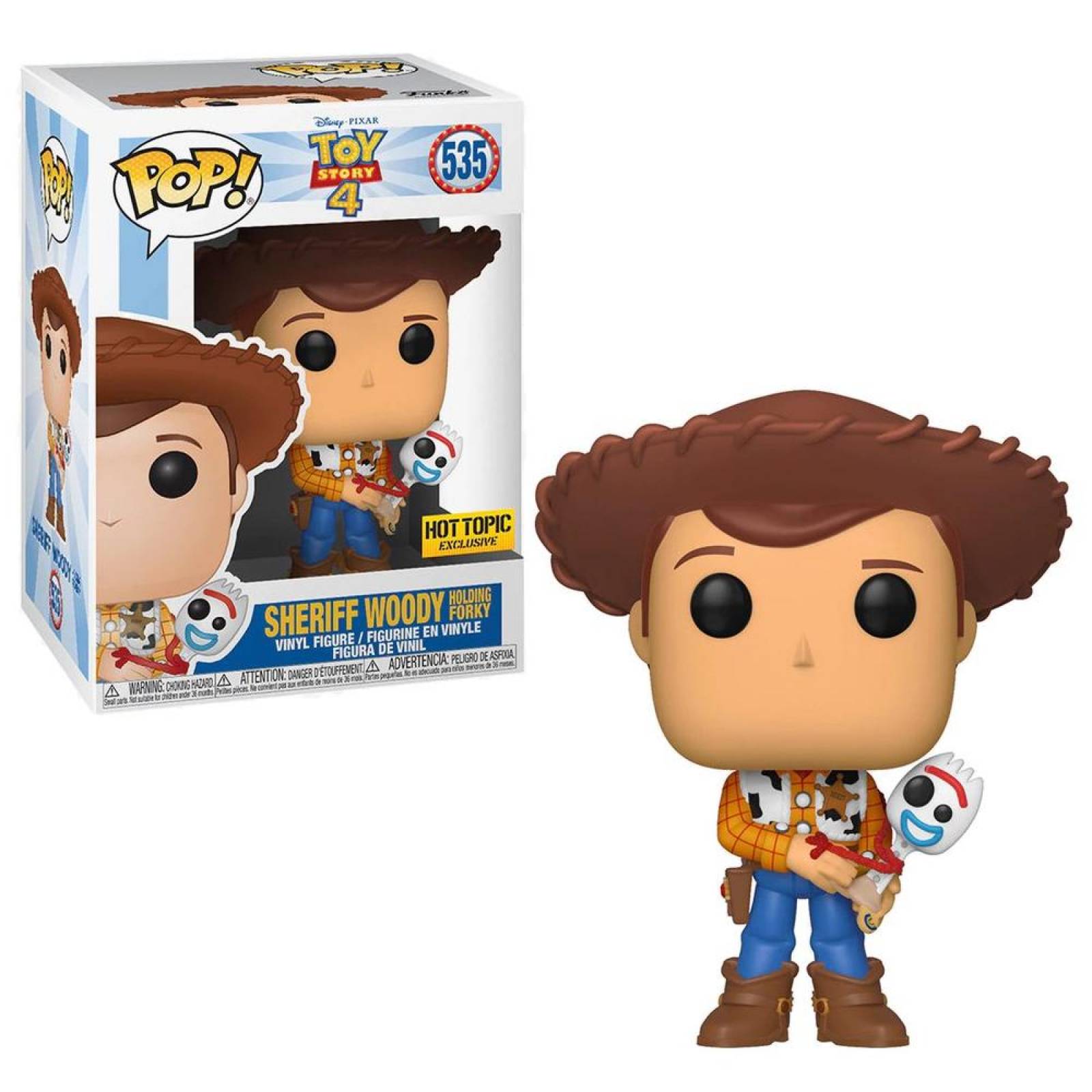 Woody Funko Pop Disney Toy Story 4 Exclusivo 