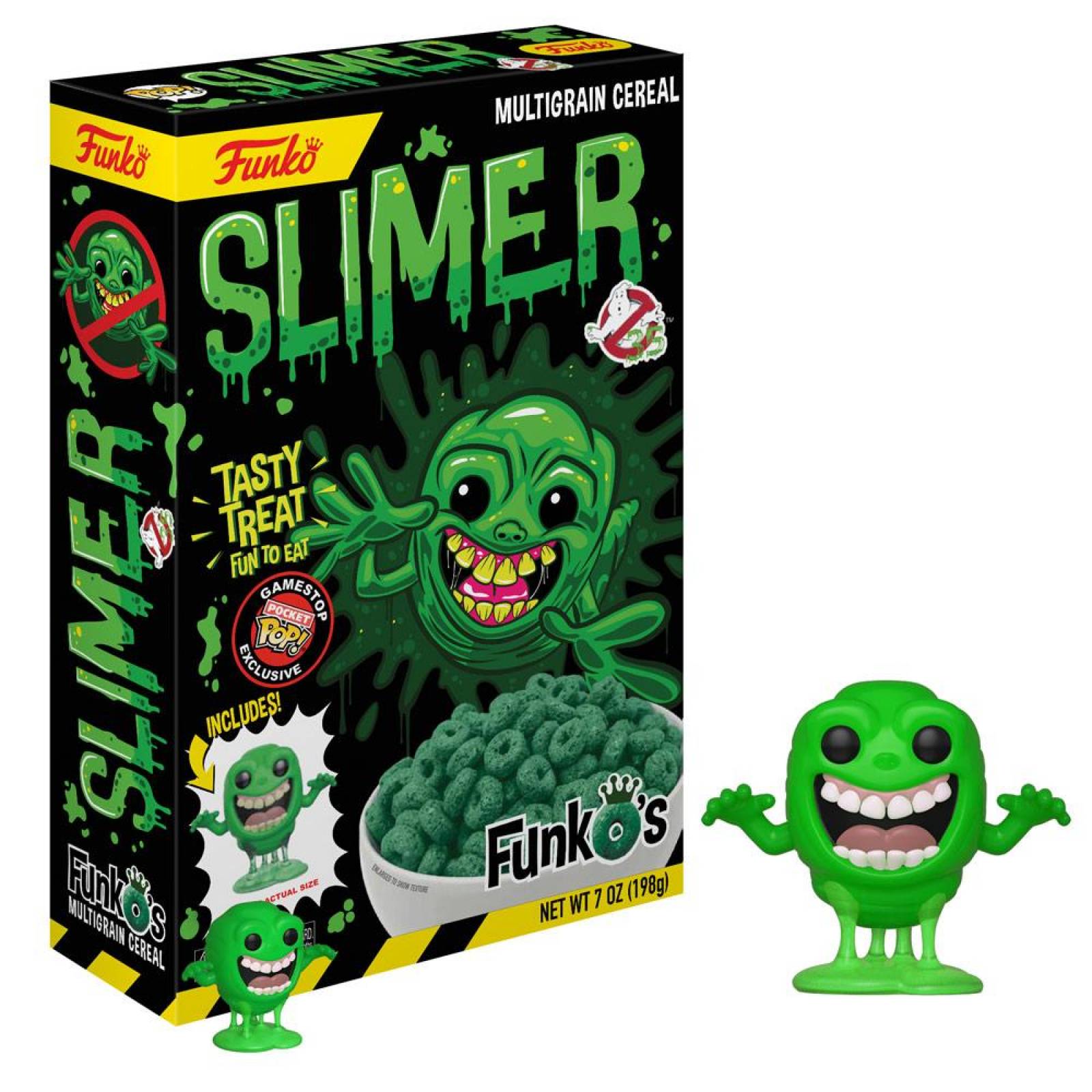 Slimer FunkOs Cereal Ghostbusters Exclusivo 