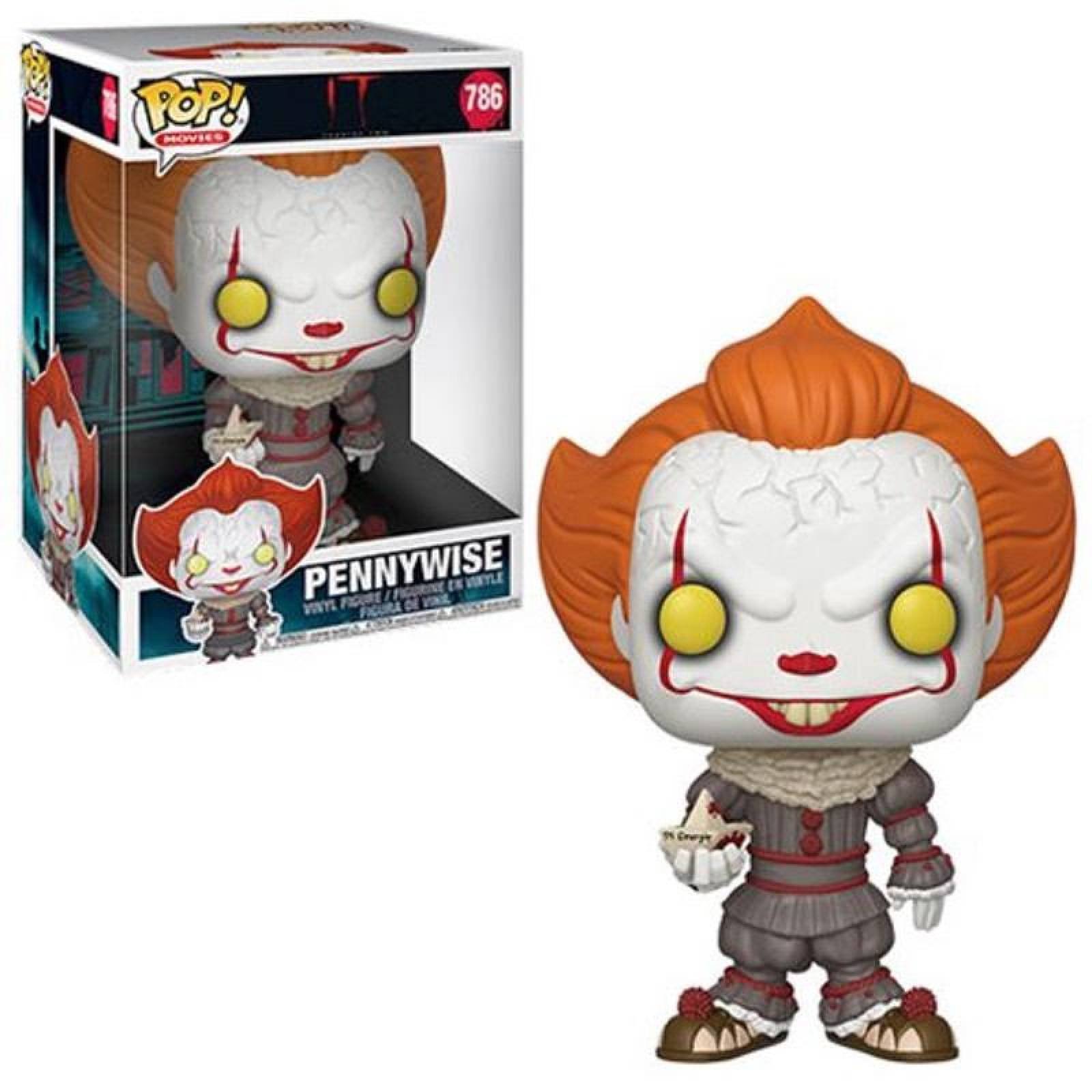 Pennywise con bote 10-Inch Funko Pop It: Chapter 2 