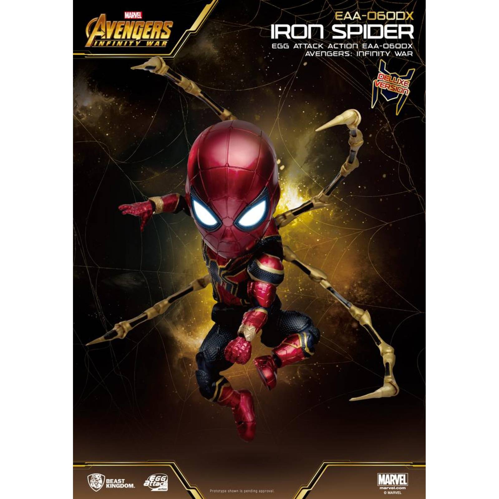 Iron Spider Deluxe Avengers Infinity War EAA-060DX Egg Attack 