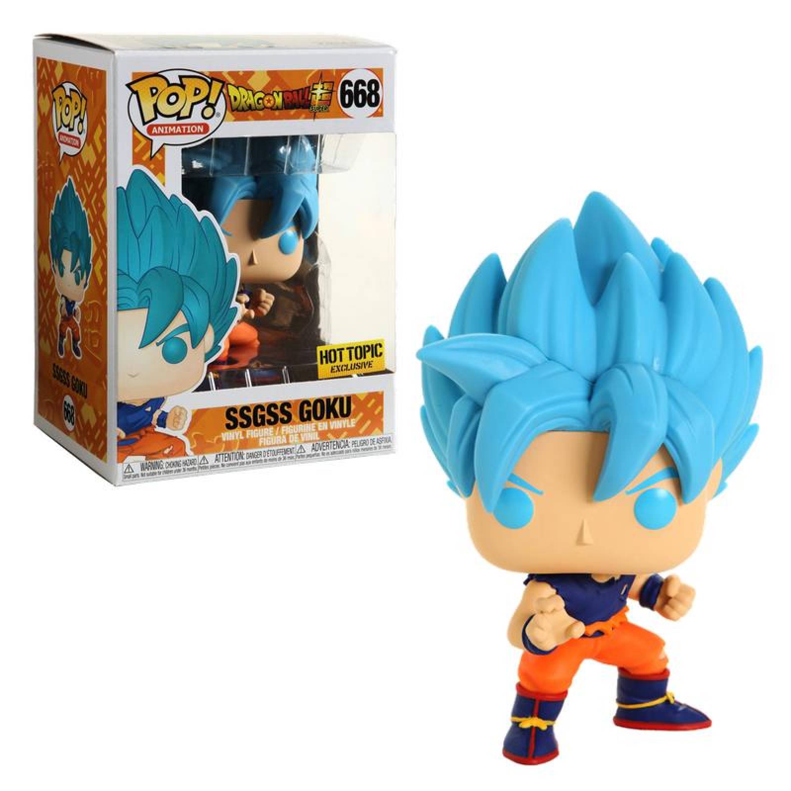 SSGSS Goku Funko Pop Dragon Ball Exclusivo 