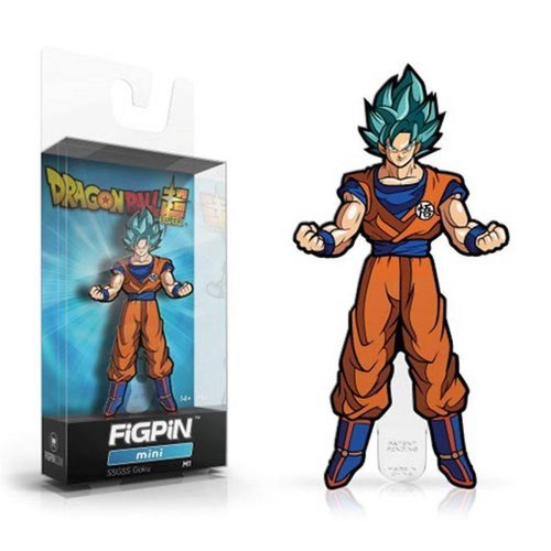 Super Saiyan God Super Saiyan Goku Figpin Mini Dragon Ball Super 