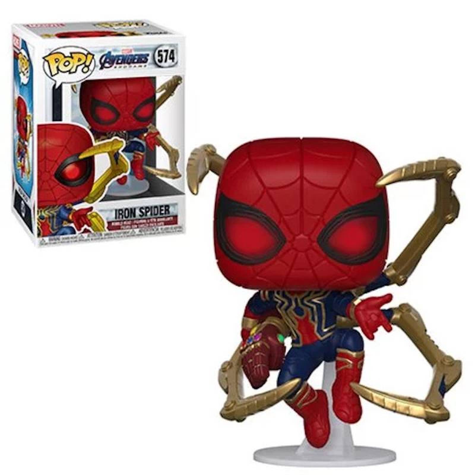 el juguete de iron spider