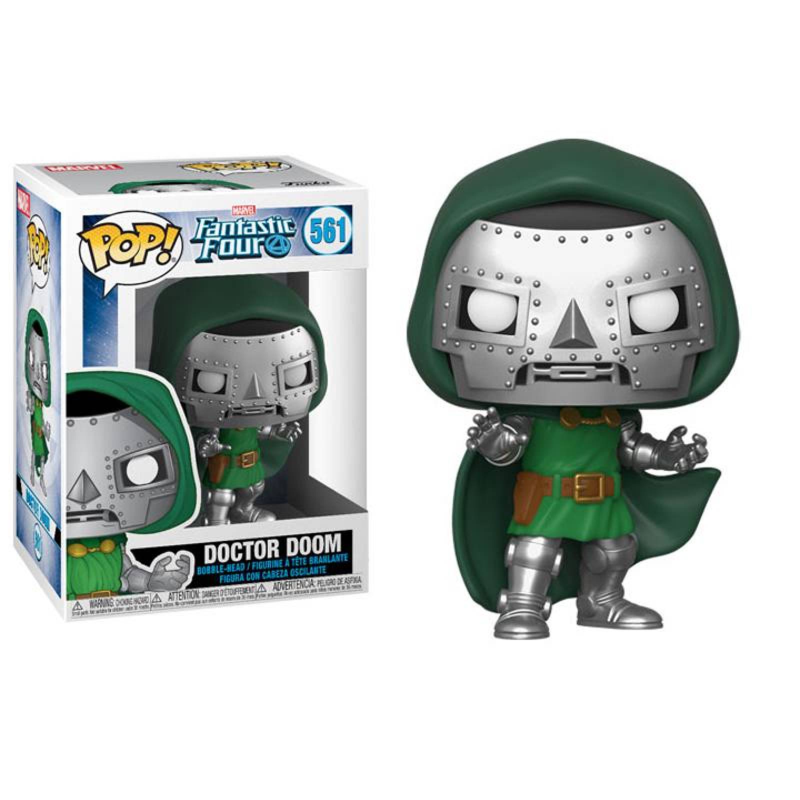 Doctor Doom Funko Pop Fantastic Four 4 Fantasticos 