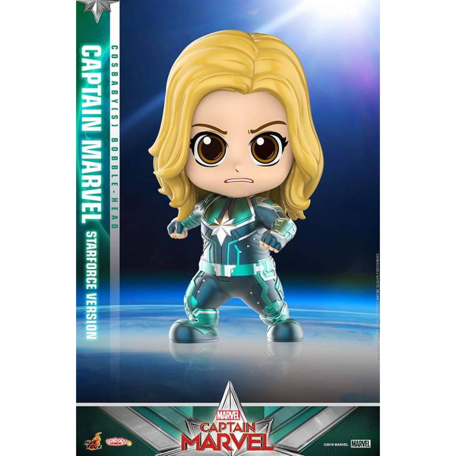 Capitana Marvel Cosbaby HotToys 