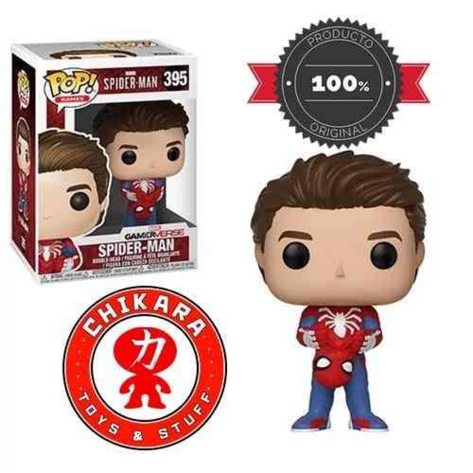 Spiderman Unmasked Funko Pop Gameverse Marvel 