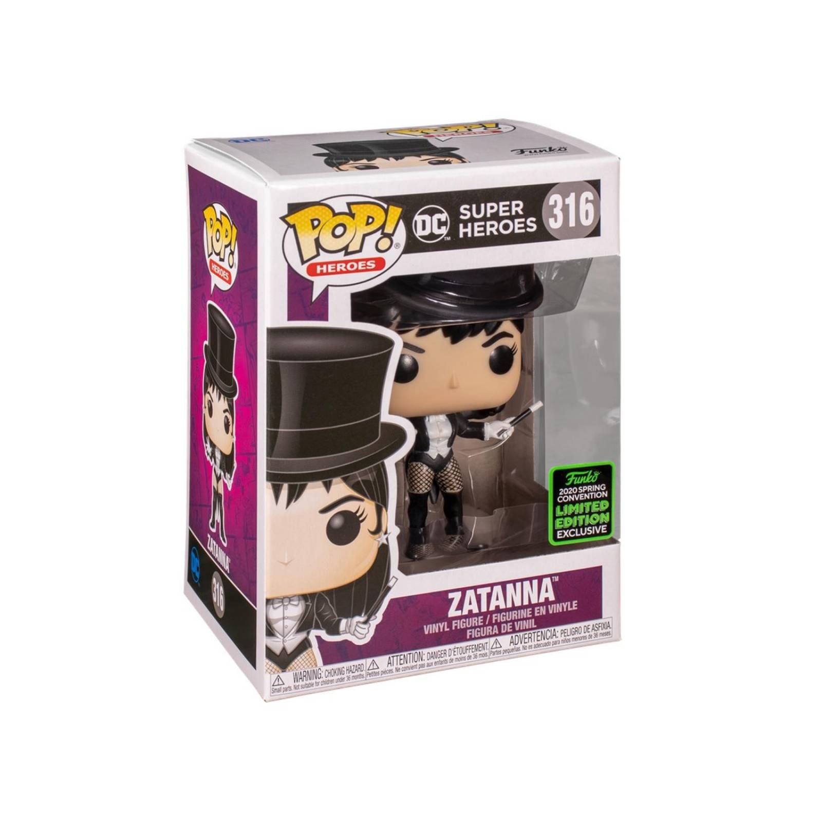 Zatanna Funko Pop DC Comics Exclusivo ECCC 2020 