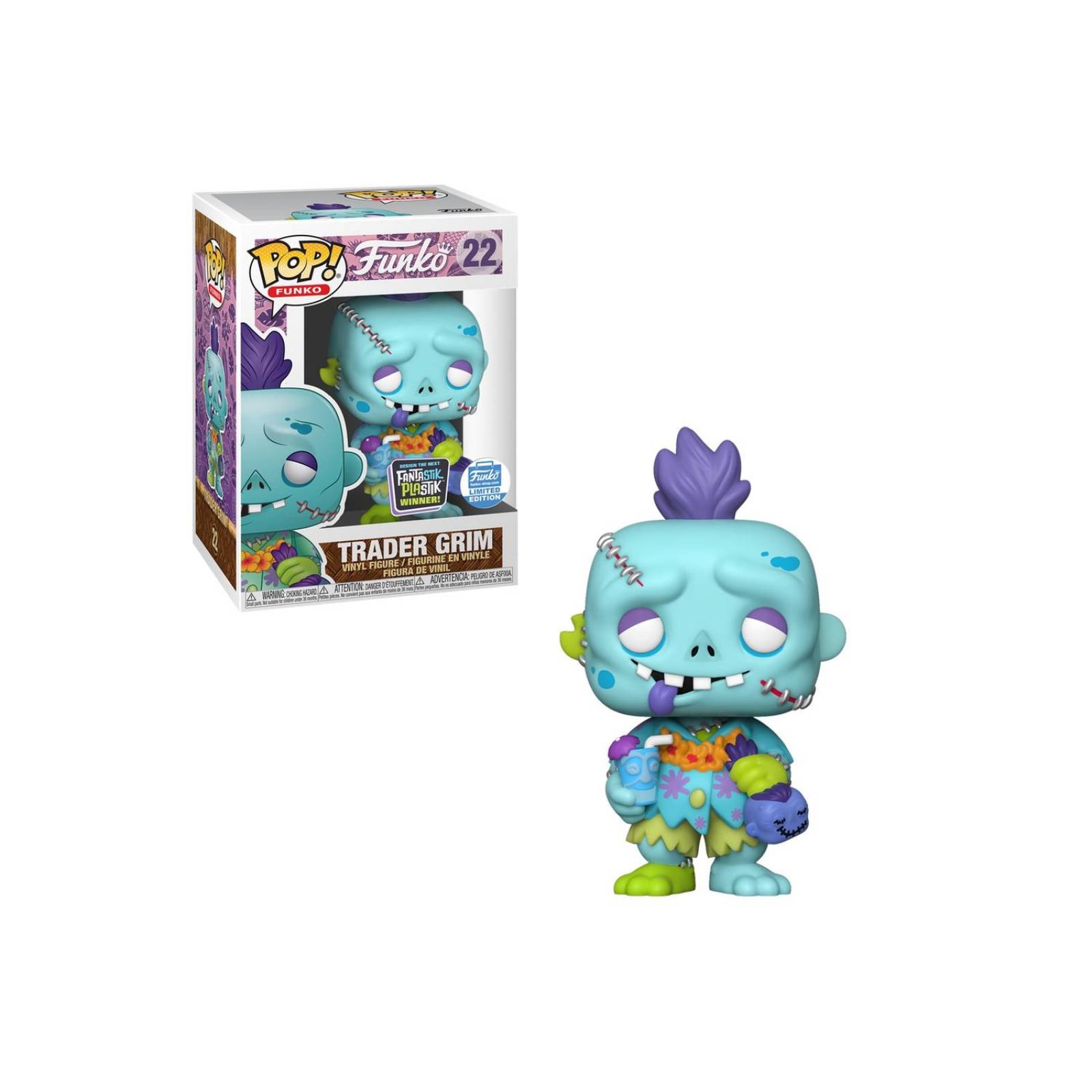 Trader Grim Funko Pop Fantastik Plastik Exclusivo Funko Shop 