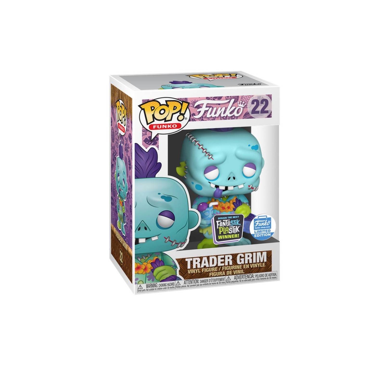 Trader Grim Funko Pop Fantastik Plastik Exclusivo Funko Shop 