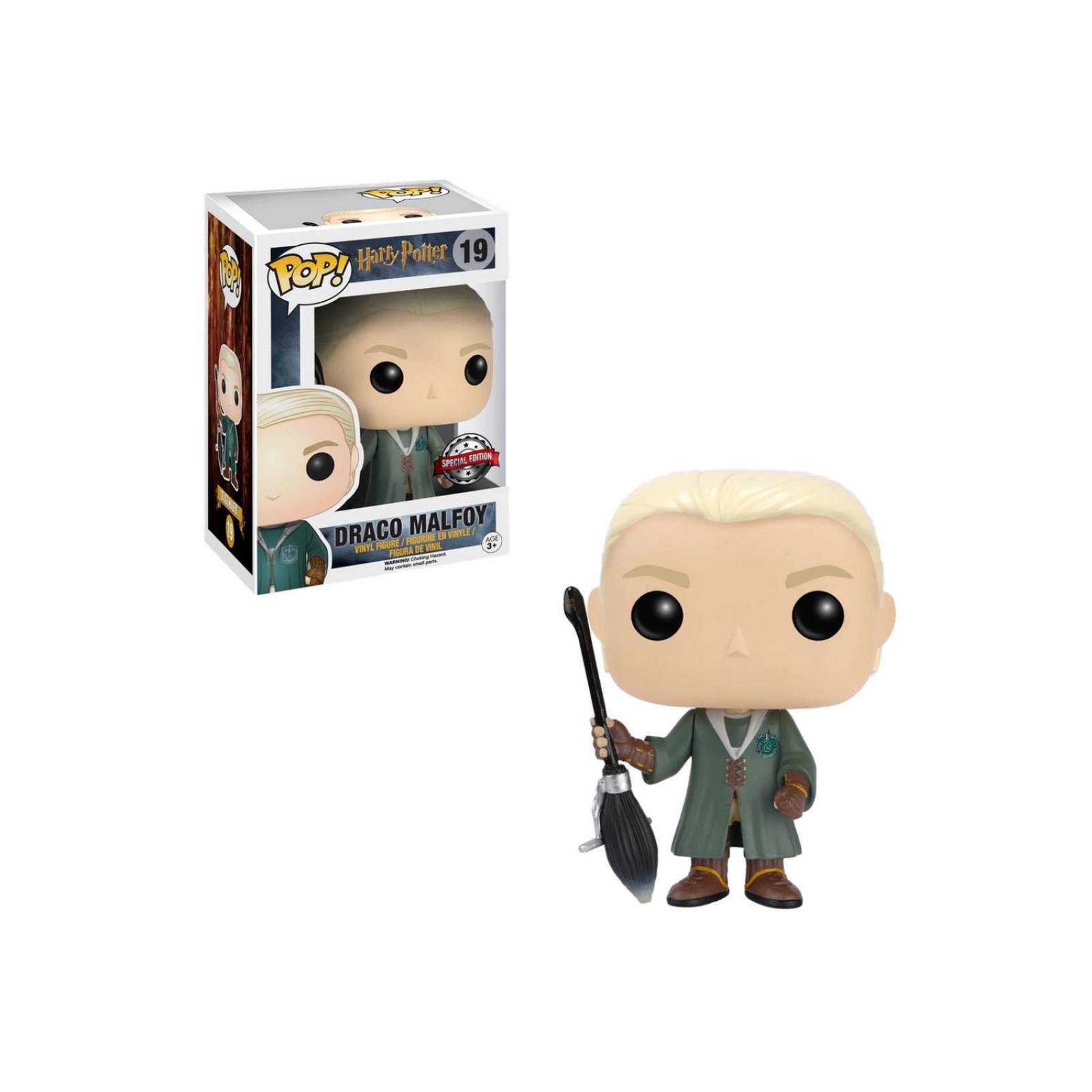 Quidditch Draco Funko Pop Harry Potter Exclusivo SE 