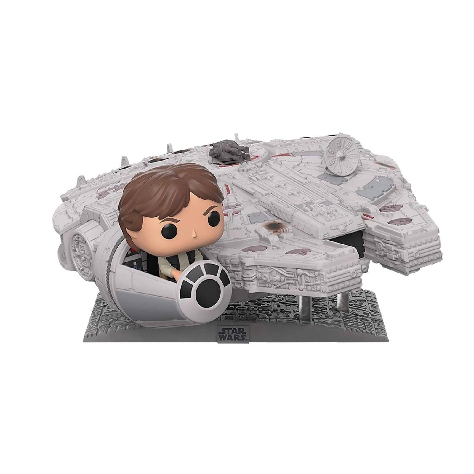 Han Solo w/ Millennium Falcon Funko Pop Star Wars Exclusivo Special Edition 