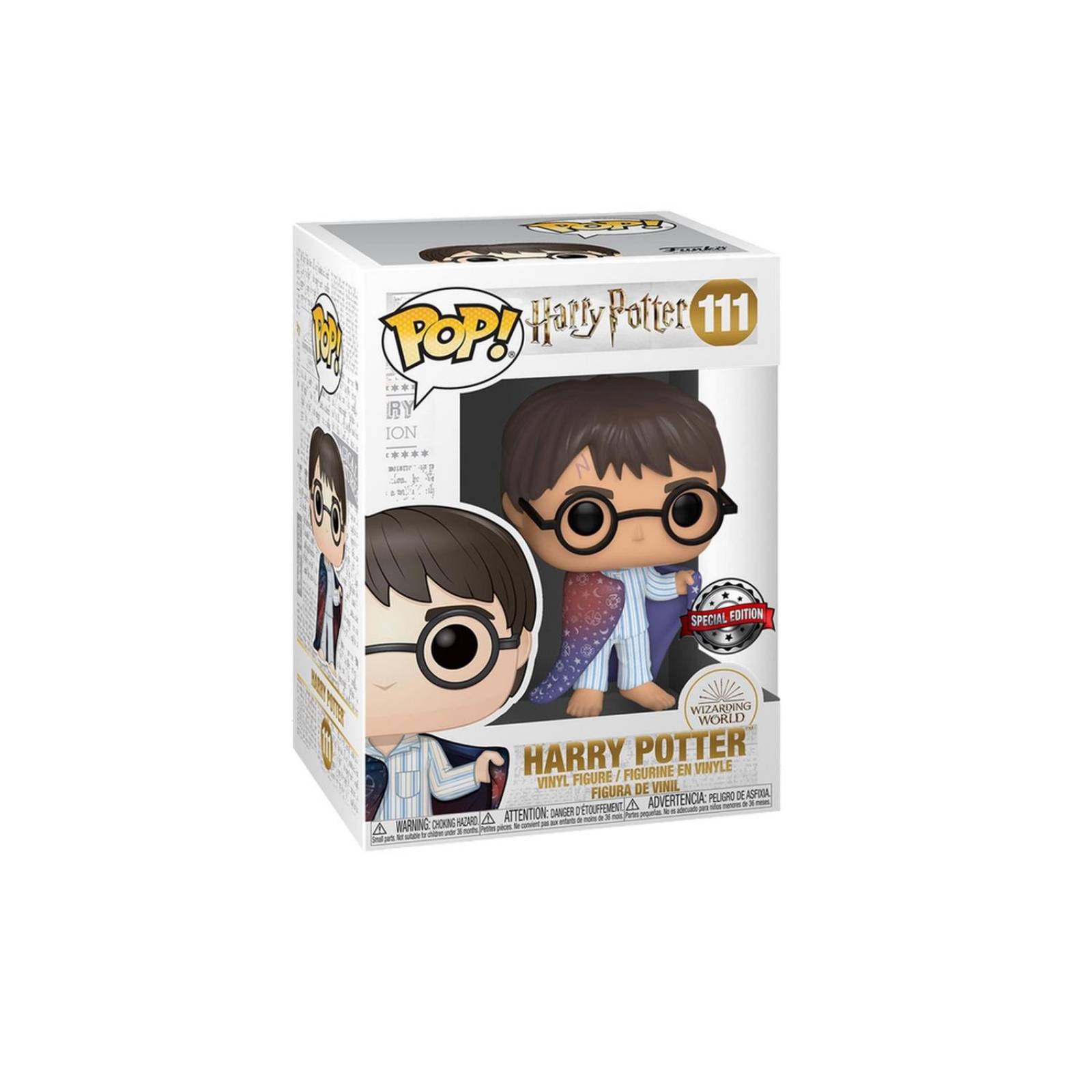Harry w/ Invisibility Cloak Funko Pop Harry Potter Exclusivo Special Edition