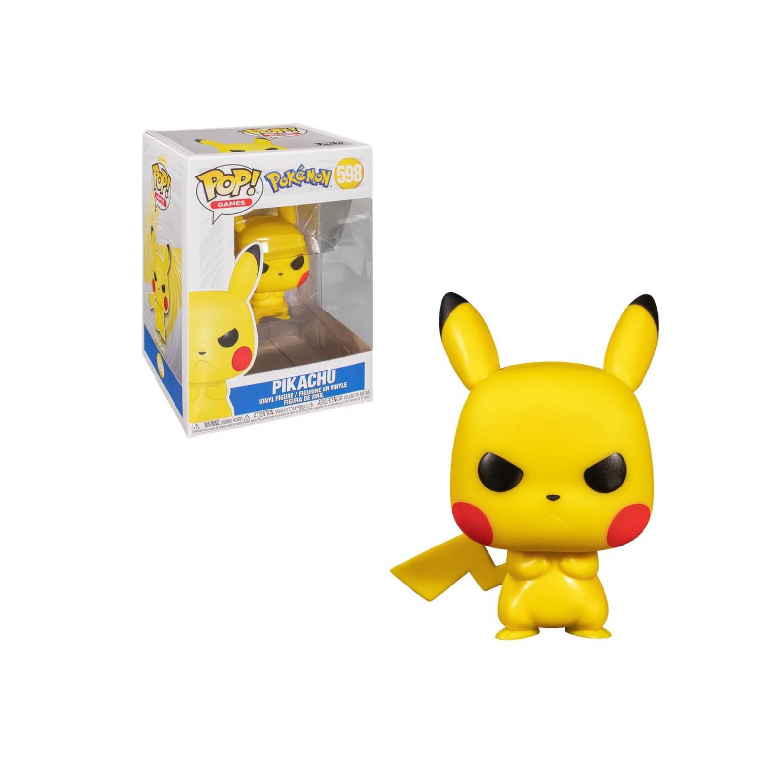 Pikachu Grumpy Funko Pop Pokemon 