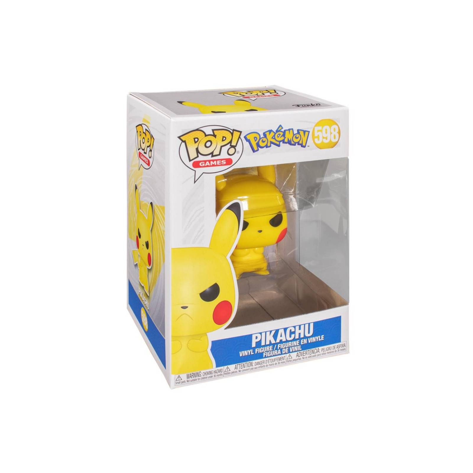 Pikachu Grumpy Funko Pop Pokemon 