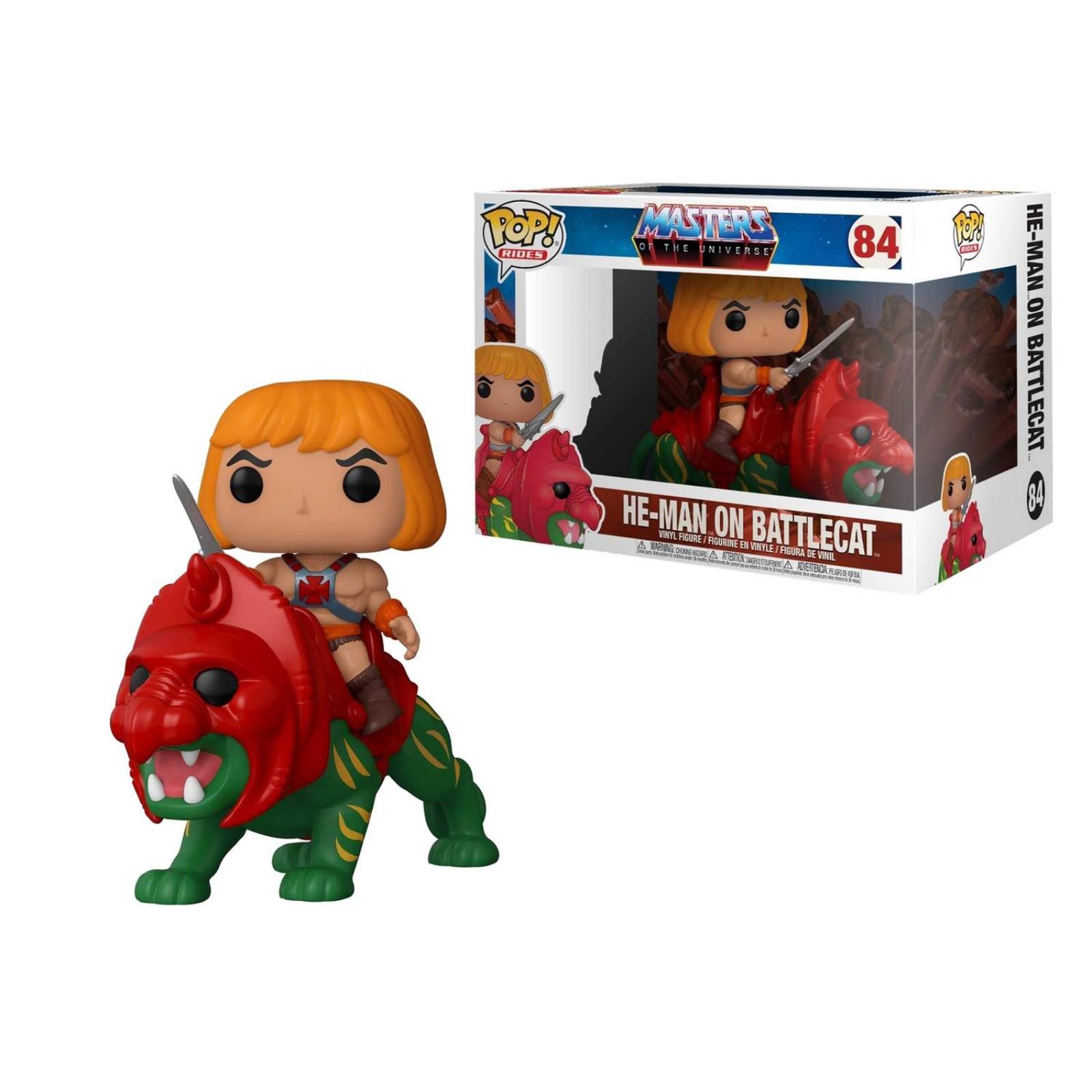 He-Man Battle Cat Funko Pop Masters of the Universe 