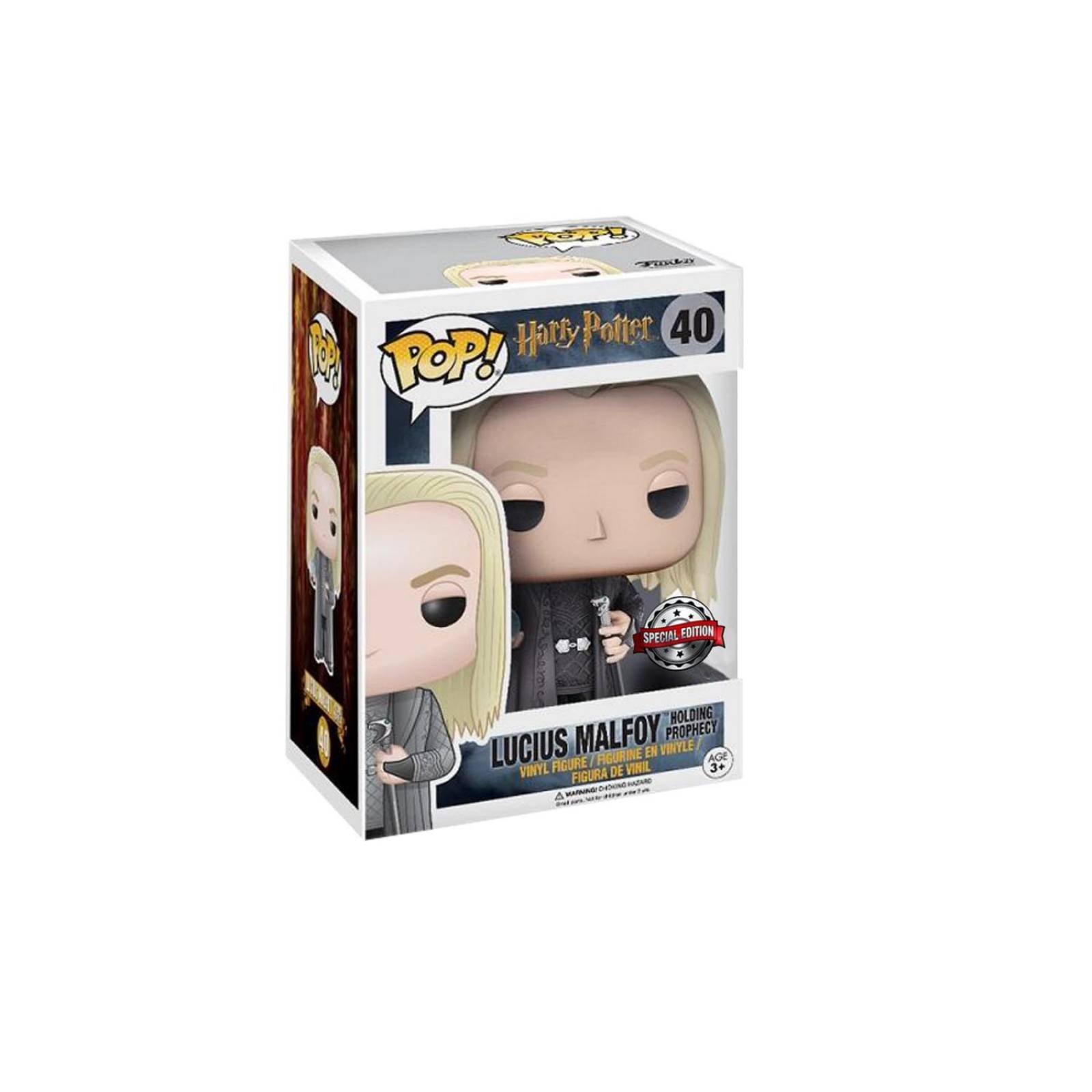 Lucius w Prophecy Funko Pop Harry Potter Exclusivo Special Edition 