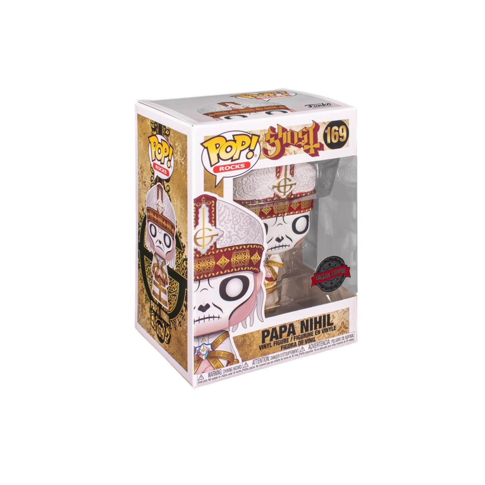 Papa Nihil Funko Pop Rocks Ghost Exclusivo Special Edition 