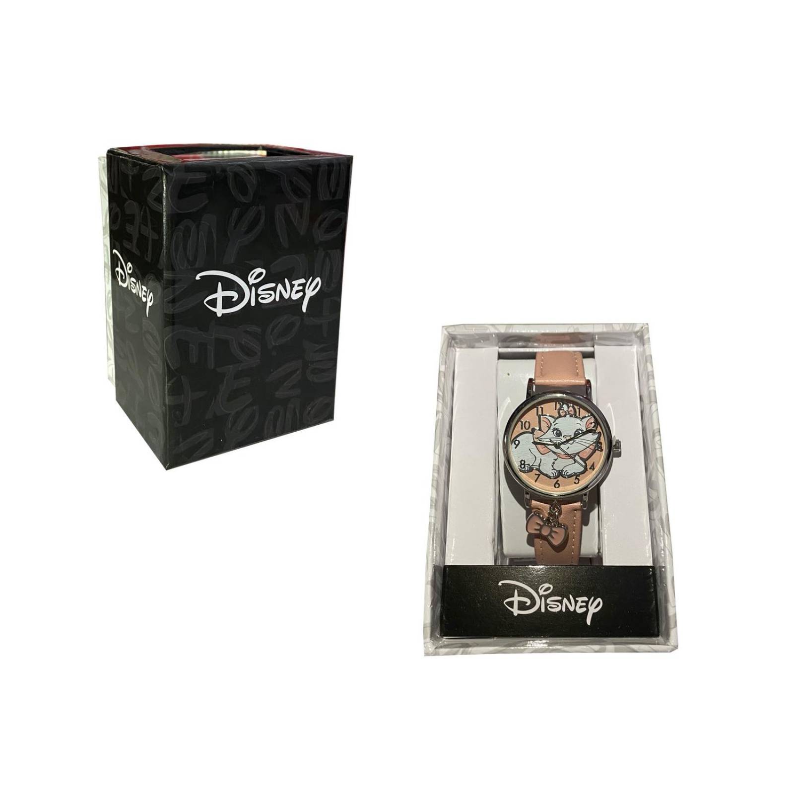 Reloj Rosa Metalico Disney Marie Aristogatos Accutime
