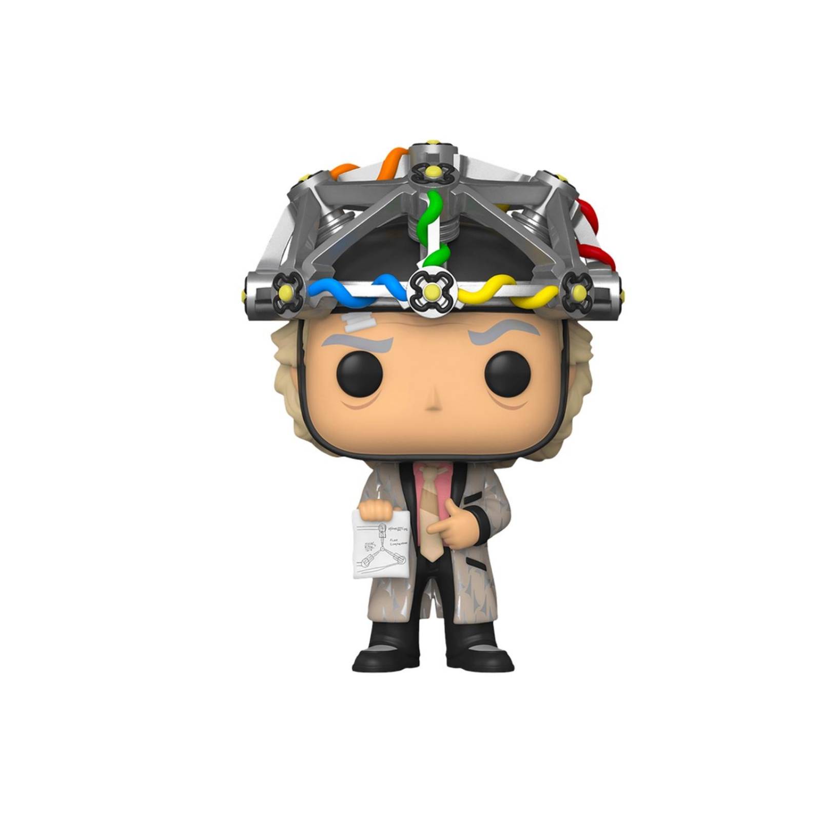 Doc Brown With Helmet Funko Pop Volver al Futuro 