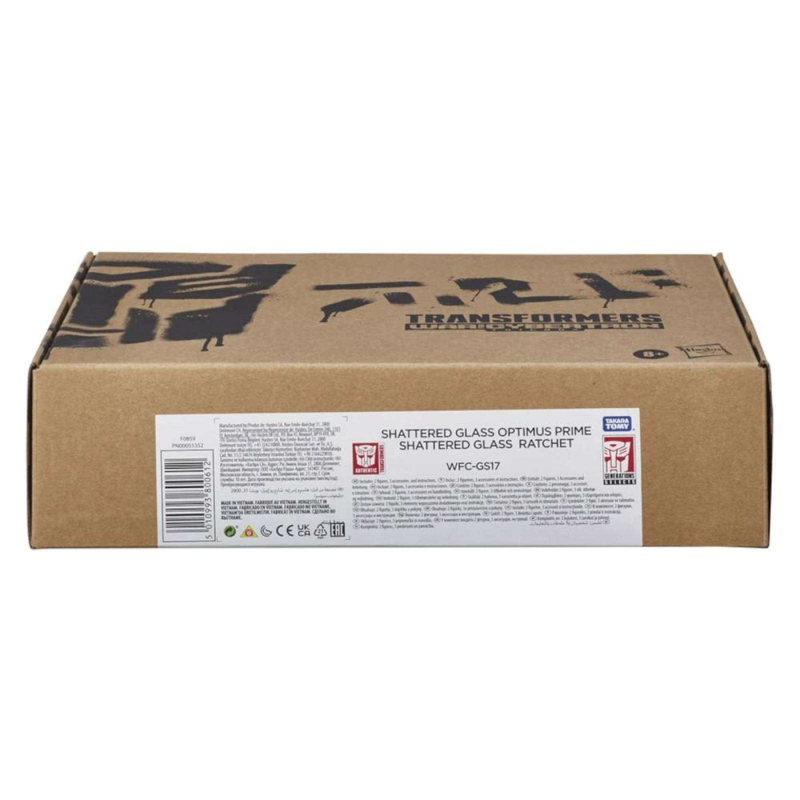 Optimus Prime y Ratchet Transformers Shattered Glass