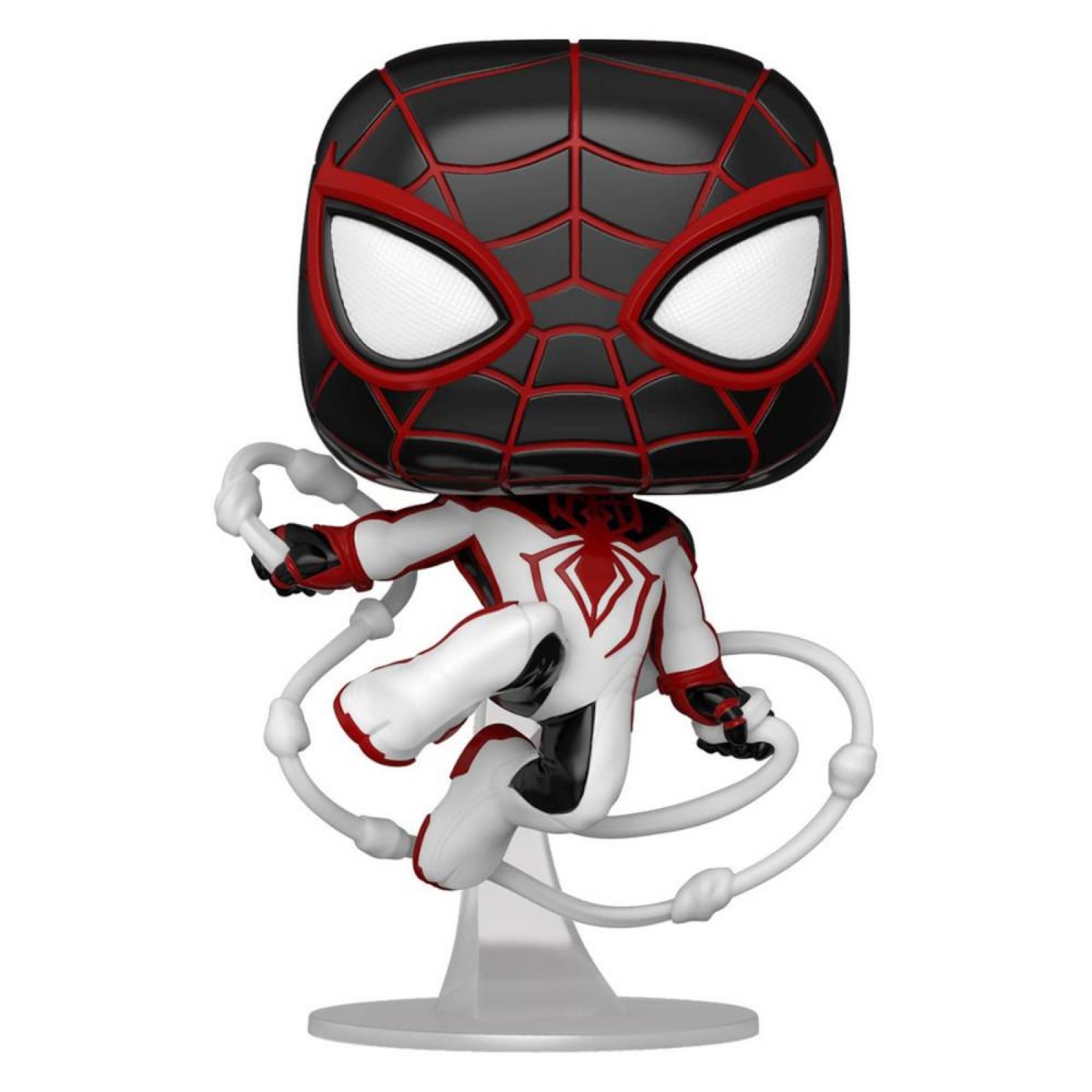 Miles Morales Traje Blanco Funko Pop Games: Spiderman Miles Morales 