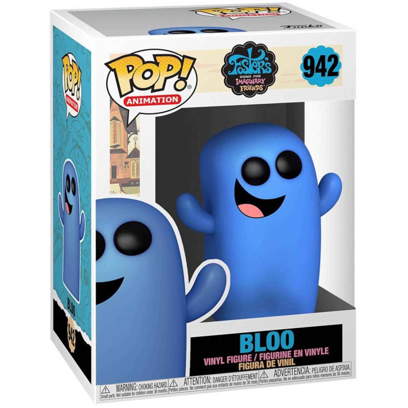 Bloo Funko Pop Animation Mansion Foster 