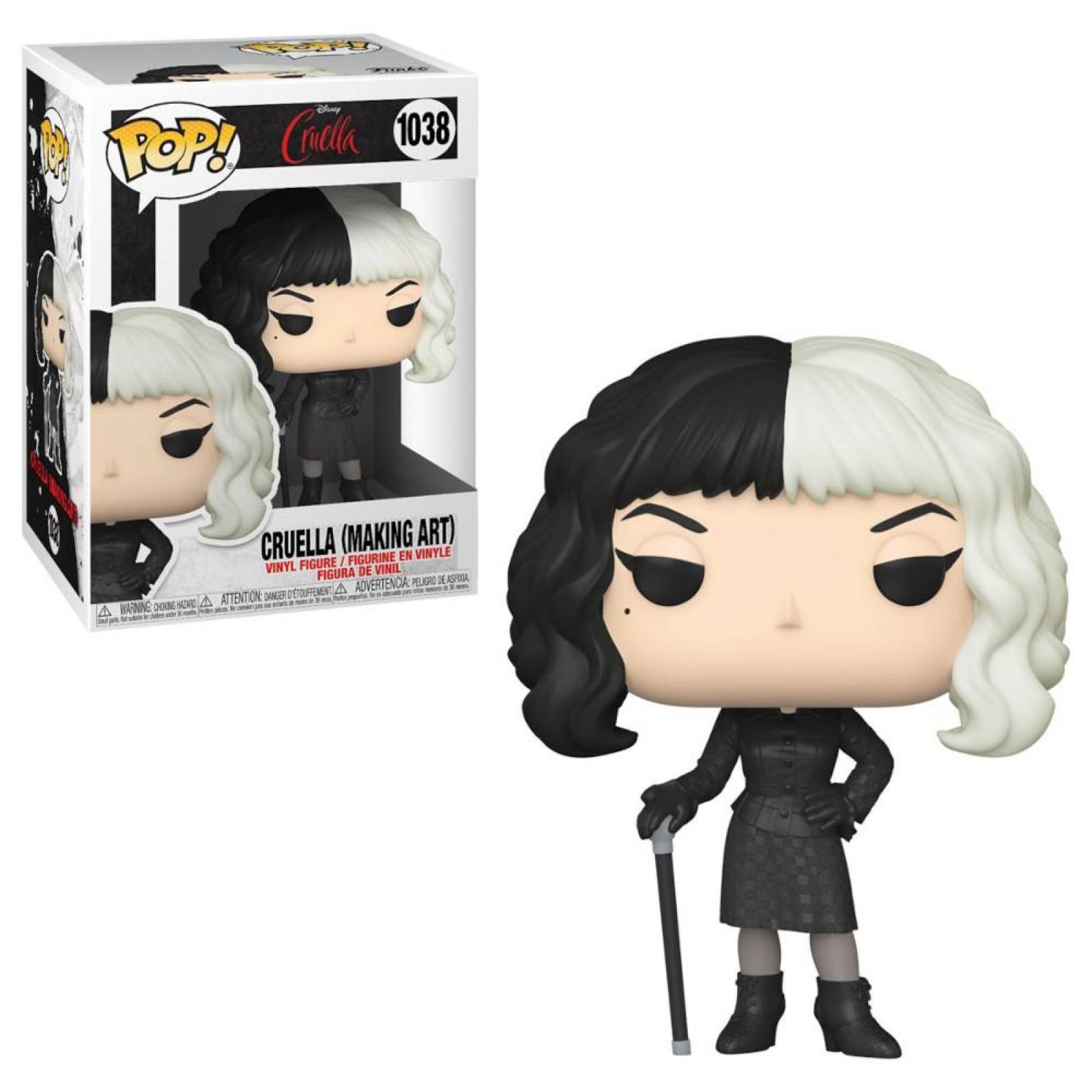 Cruella haciendo Arte Funko Pop Disney: Cruella 