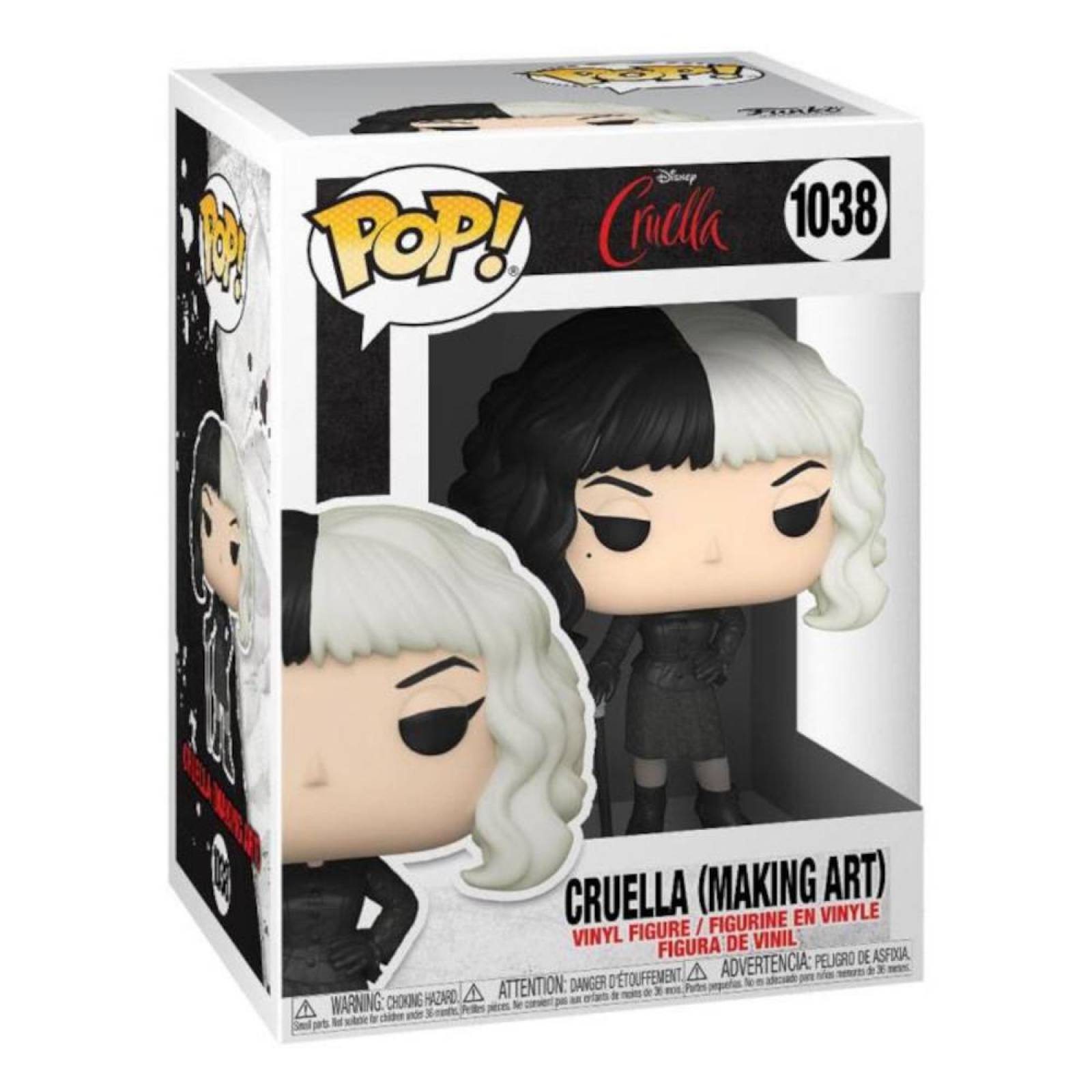 Cruella haciendo Arte Funko Pop Disney: Cruella 