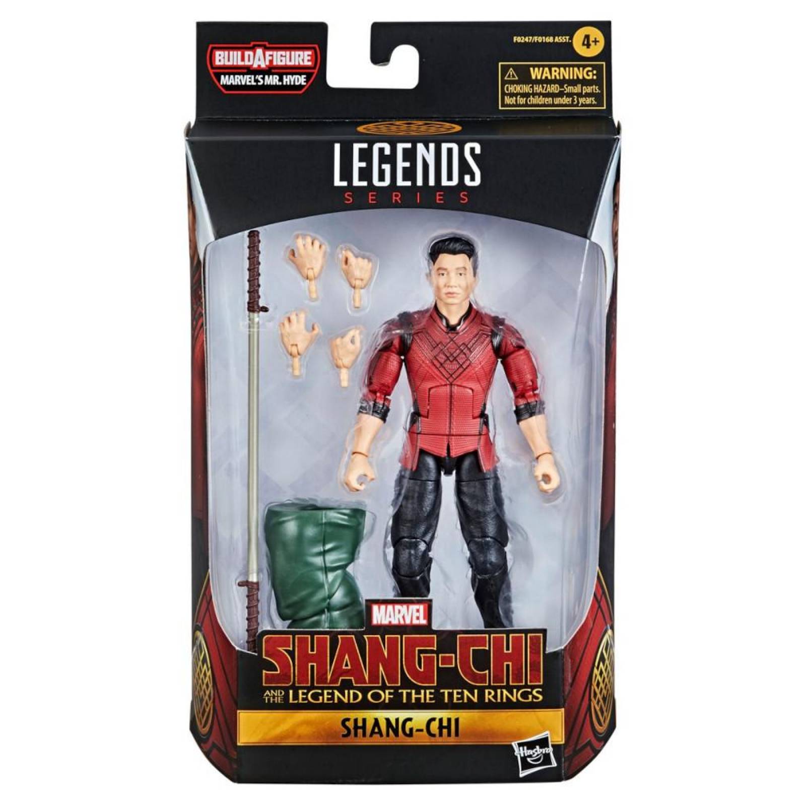 Shang-Chi Hasbro Marvel Legends 6 pulgadas Wave 1 Completa BAF Mr. Hyde