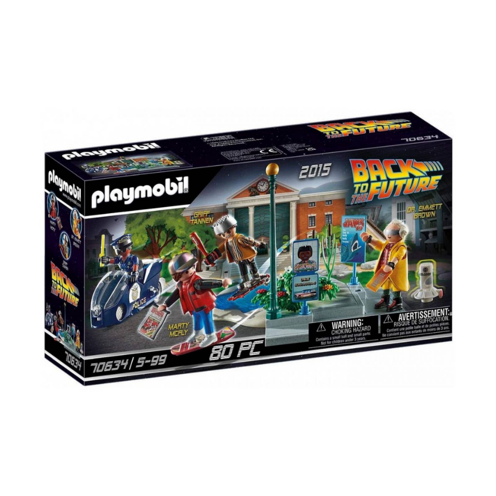 Hoverboard Chase Playmobil 70634 Back to the Future Part II 