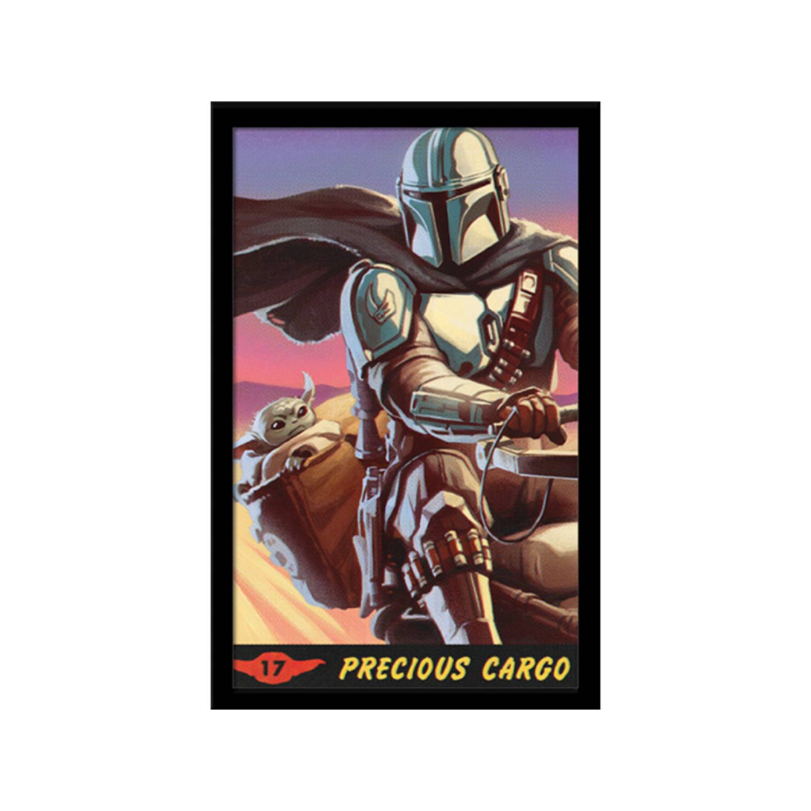 Precious Cargo Baby Yoda Star Wars The Mandalorian Art Print 