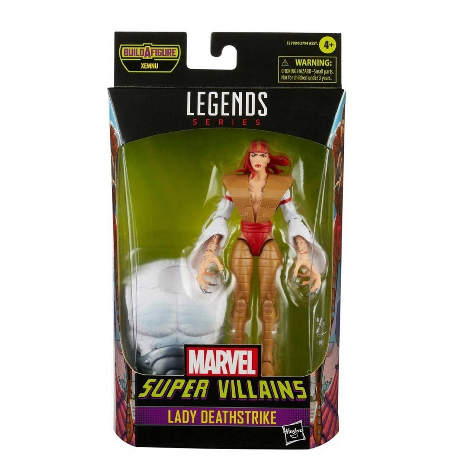 Lady Deathstrike Marvel Legends Super Villains Baf Xemnu 