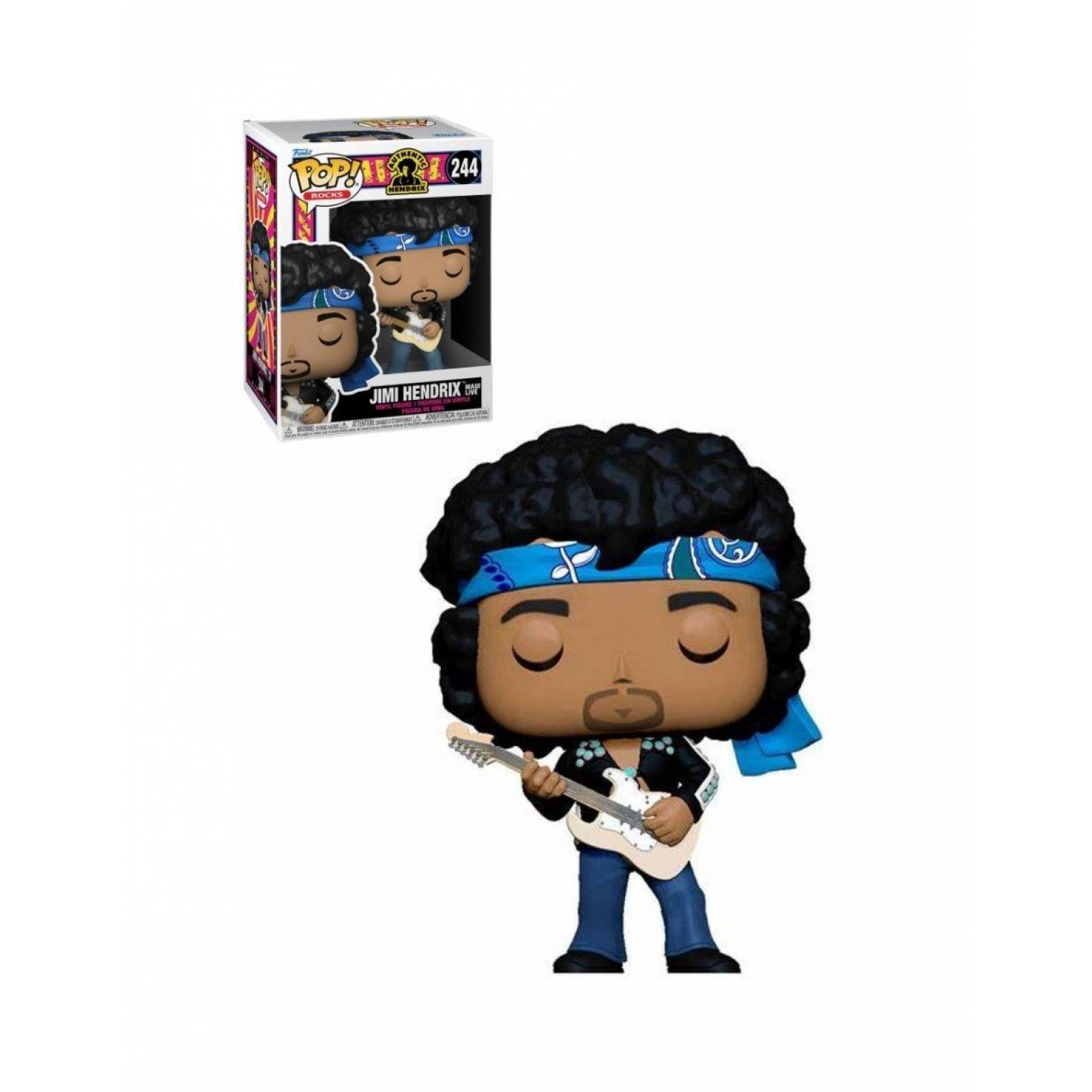 Jimi Hendrix Concierto Maui Funko Pop Rocks