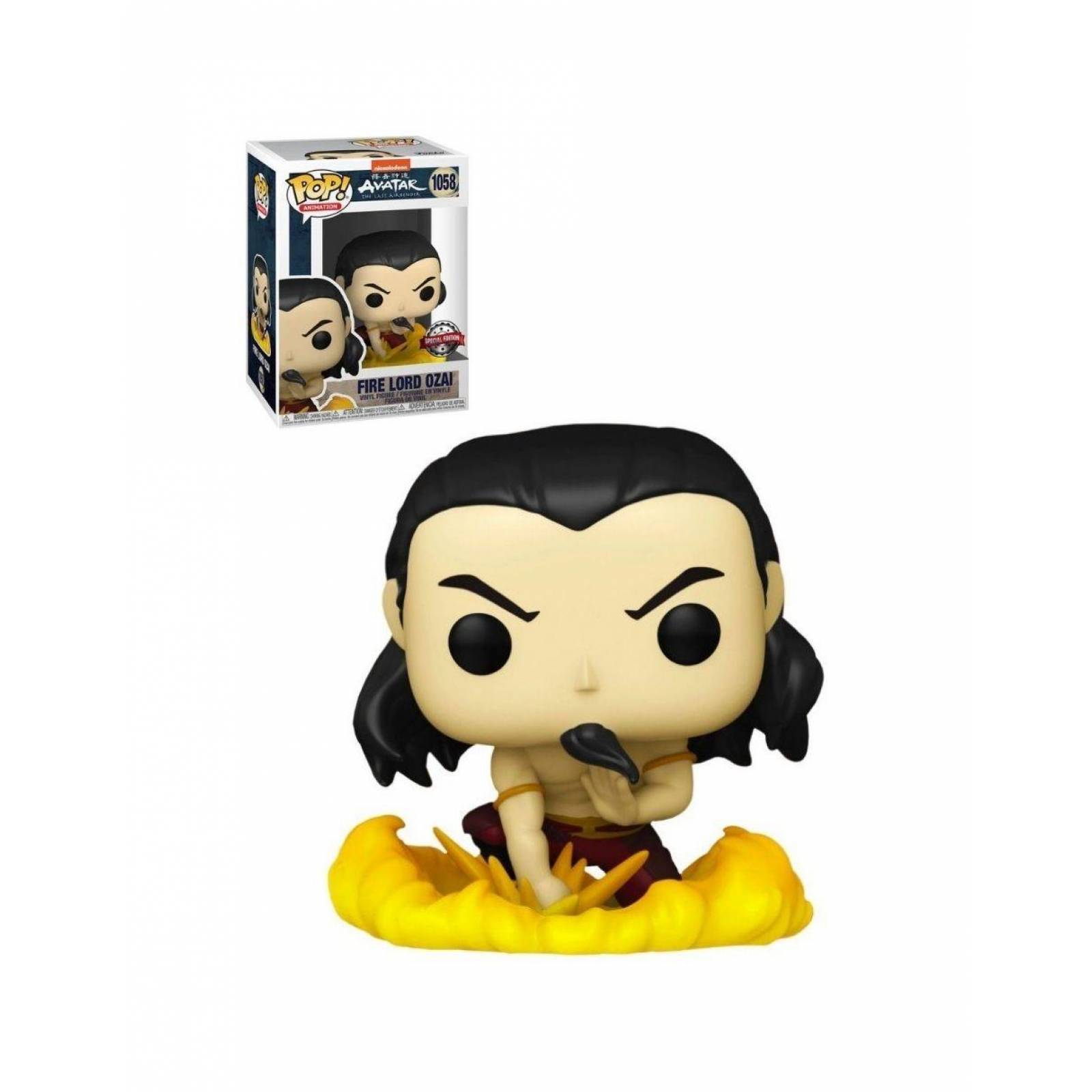 Señor del Fuego Ozai Exclusivo Funko Pop Animation Avatar La Leyenda de Aang 