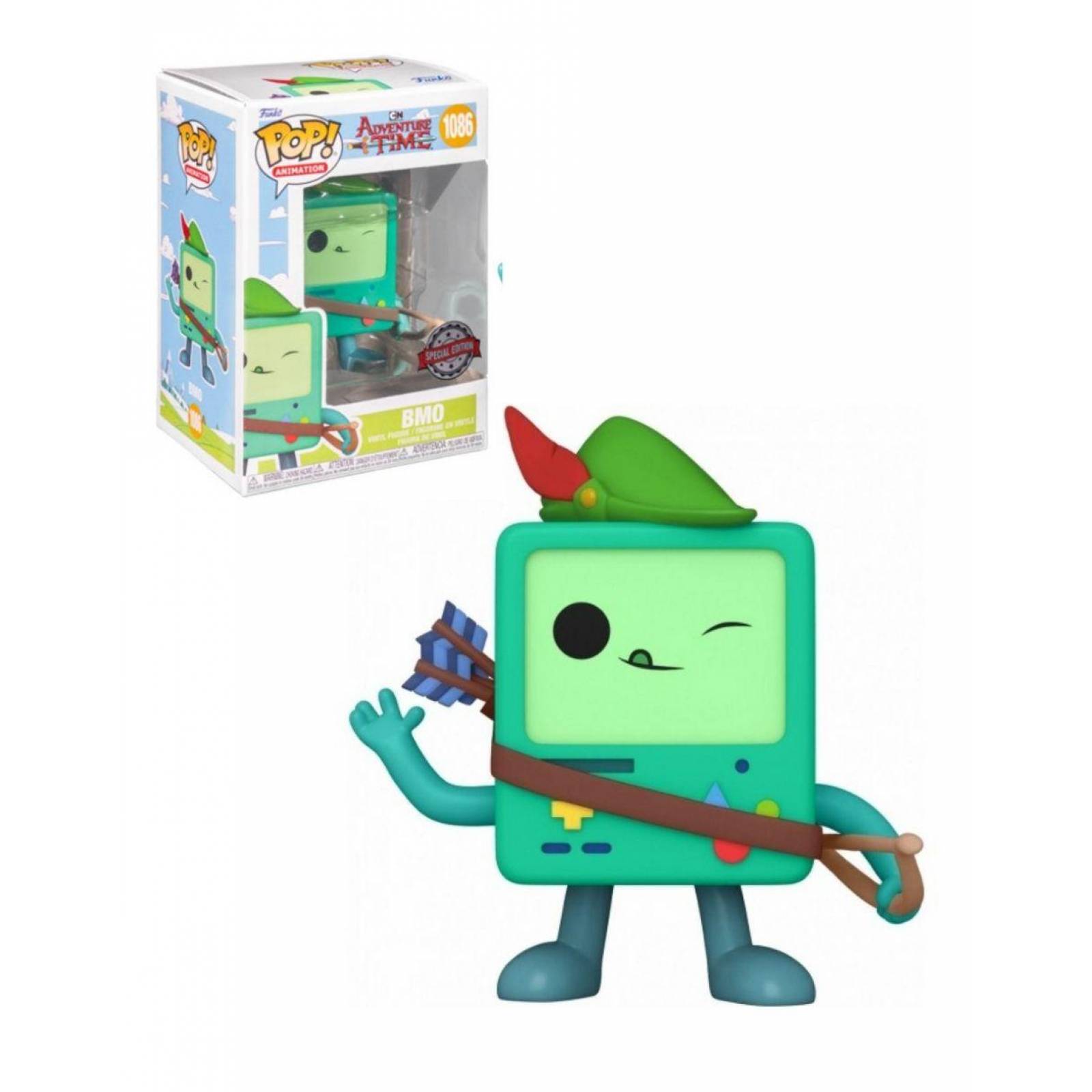 BMO Robin Hood Exclusivo Special Edition Funko Pop Animation Hora de Aventura