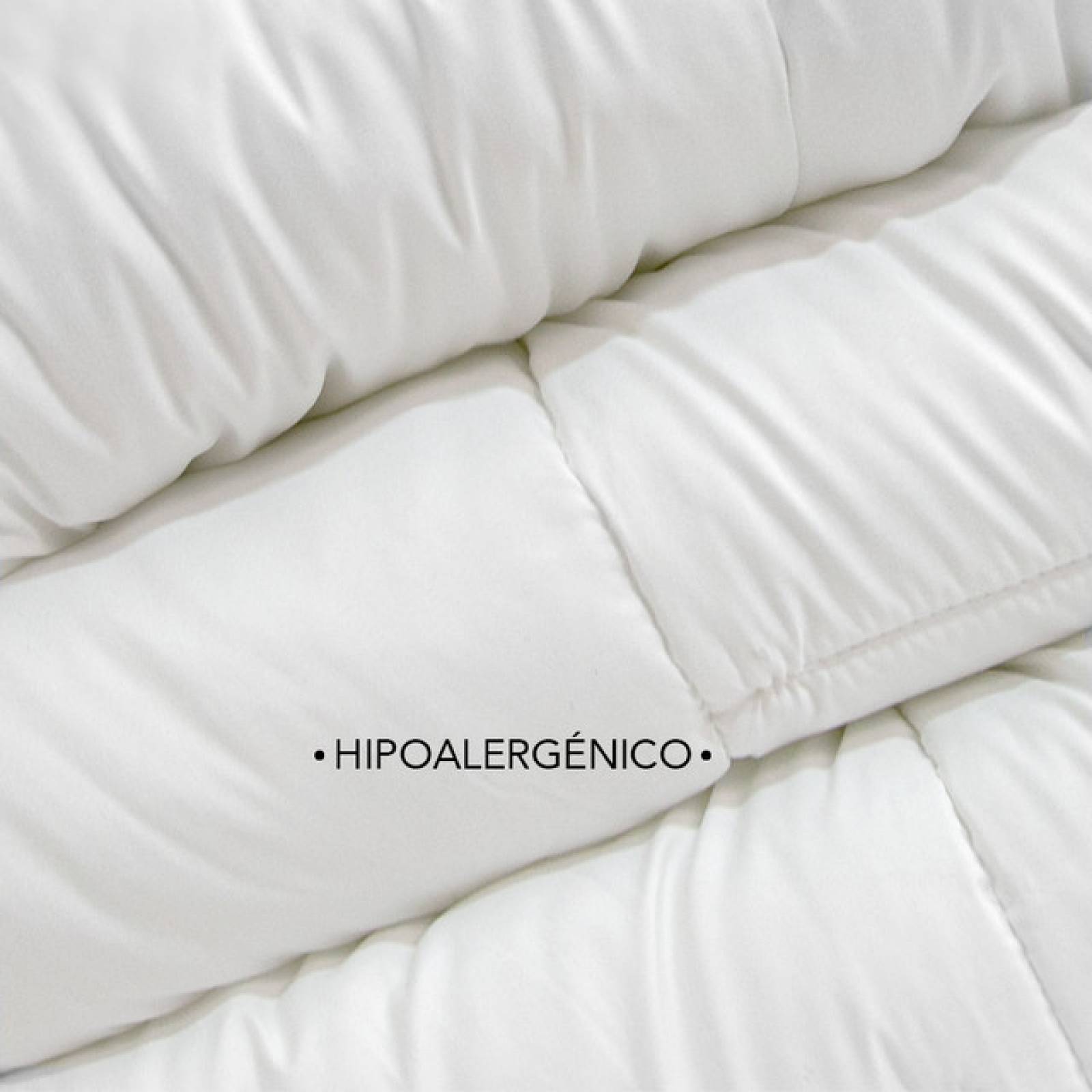 Edredón Relleno de Duvet Individual Blanco Ultra Suave  Elefantito Hogar