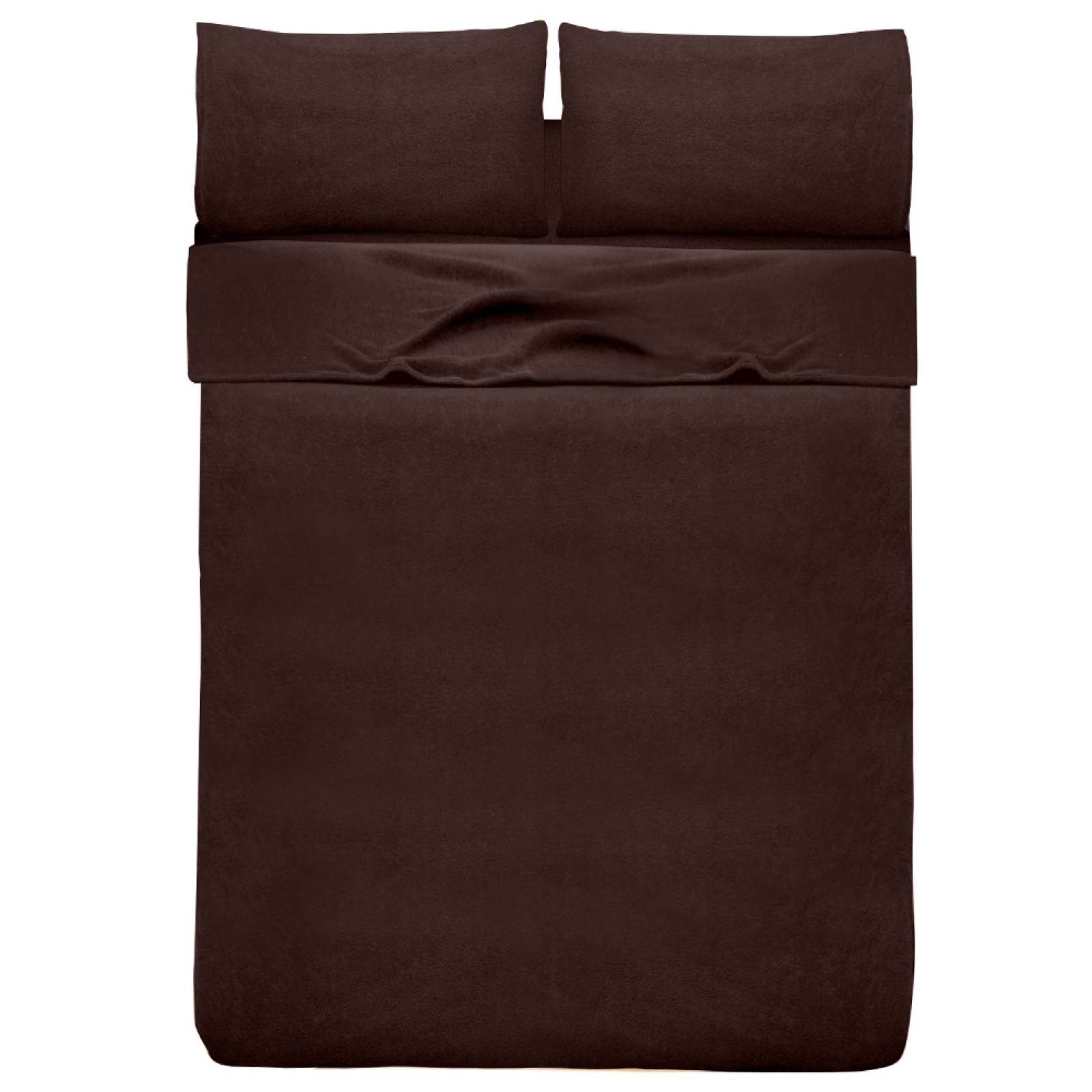 Sábana Polar Matrimonial Café Calientita invernal