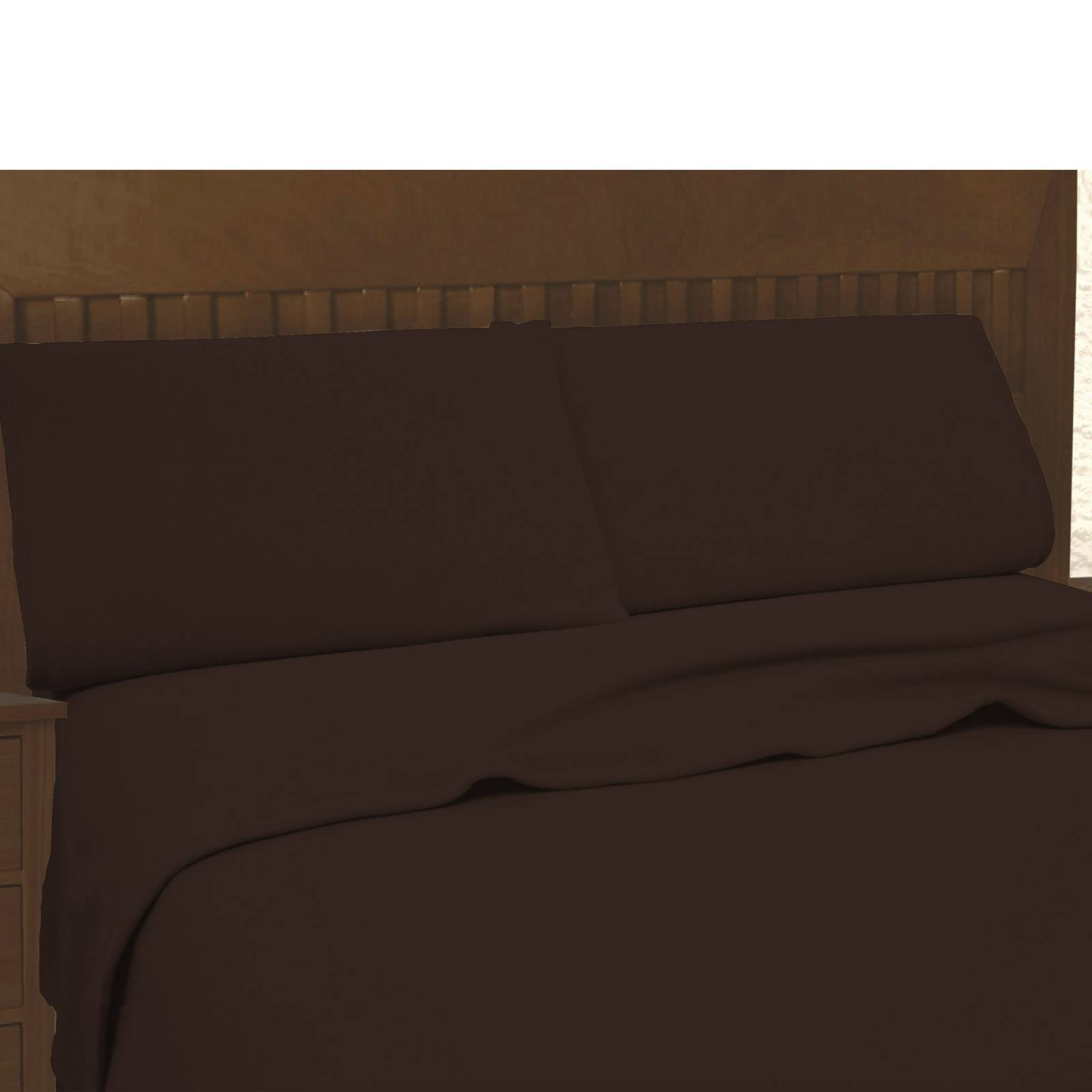 Sábana Polar Matrimonial Café Calientita invernal