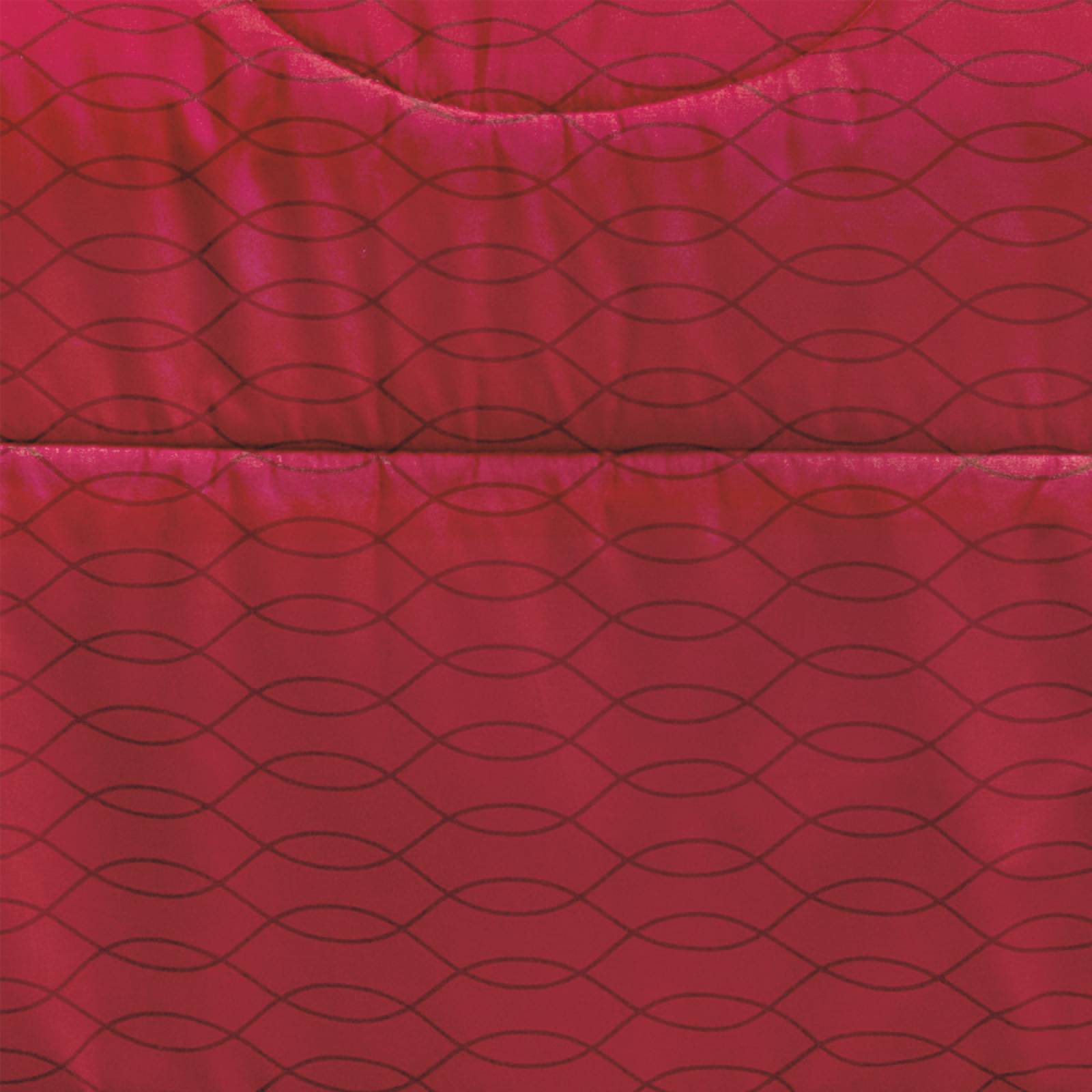 Edredón con Sábanas King Size Rojo Dos vistas Coruña.