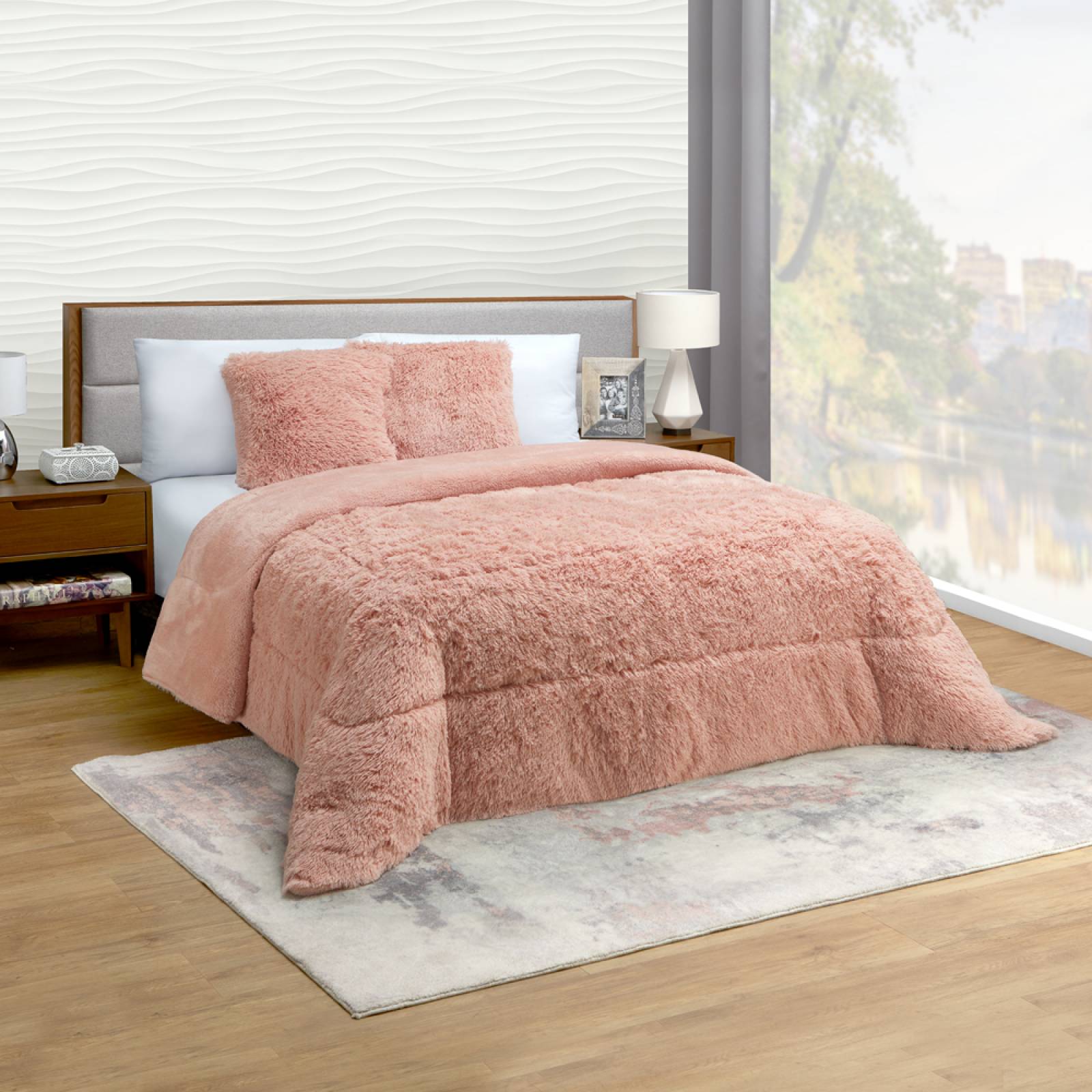 Cobertor King Size Rosa Térmico Grizzly.