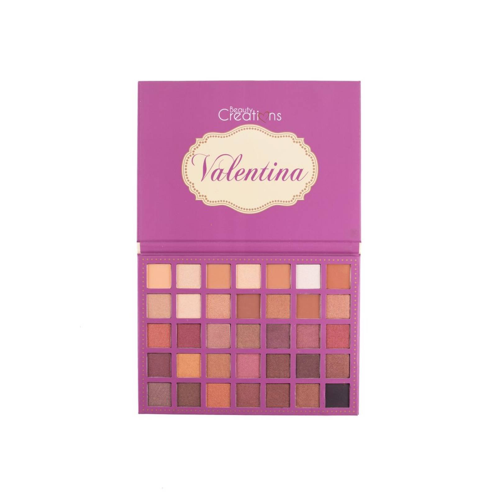 Sombras Valentina  Beauty Creations 35 tonos