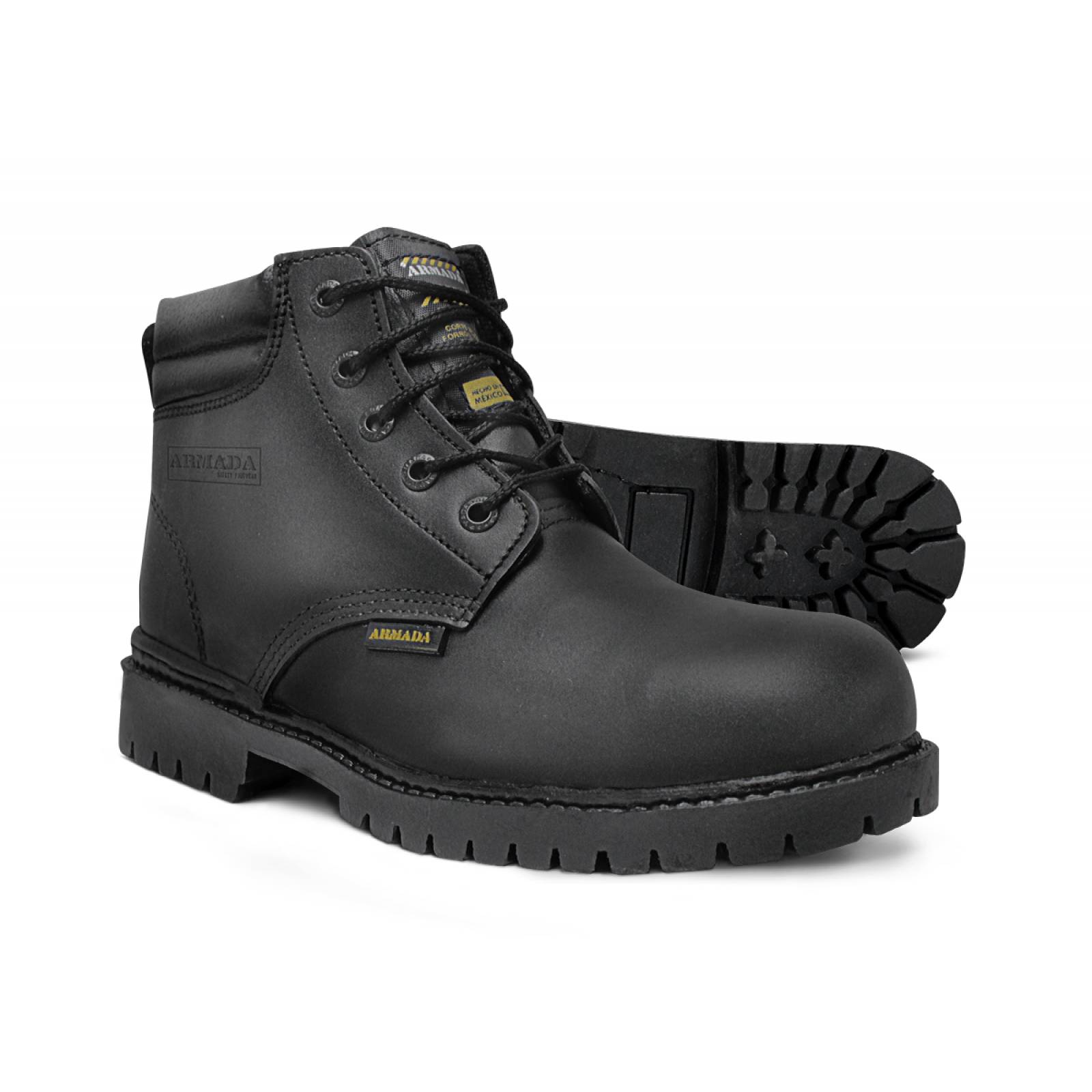 Armada Botas Piel Industriales Seguridad Trabajo Casquillo Basic 101