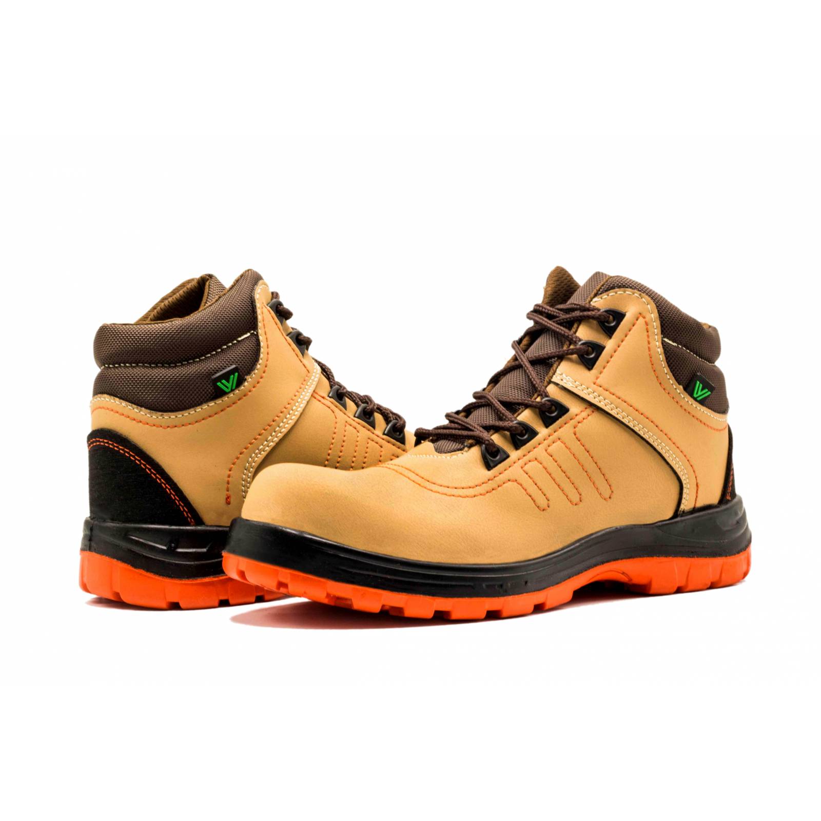 Van Vien Botas Plexo Industriales Seguridad Trabajo Rudo Casquillo Policarbonato Dieléctricas Zapatos Tenis Dash Mostaza