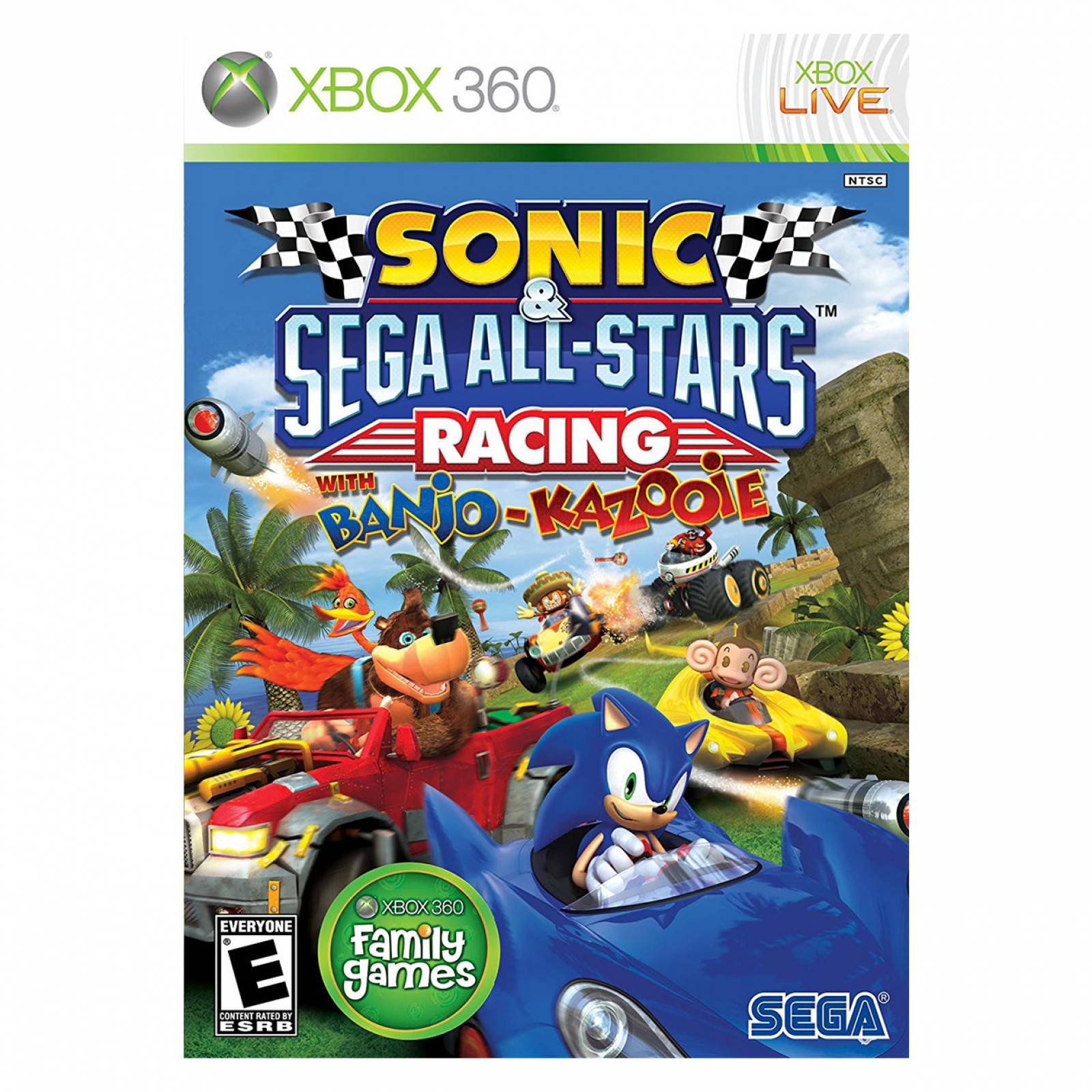 360 Sonic Sega All Stars Racing