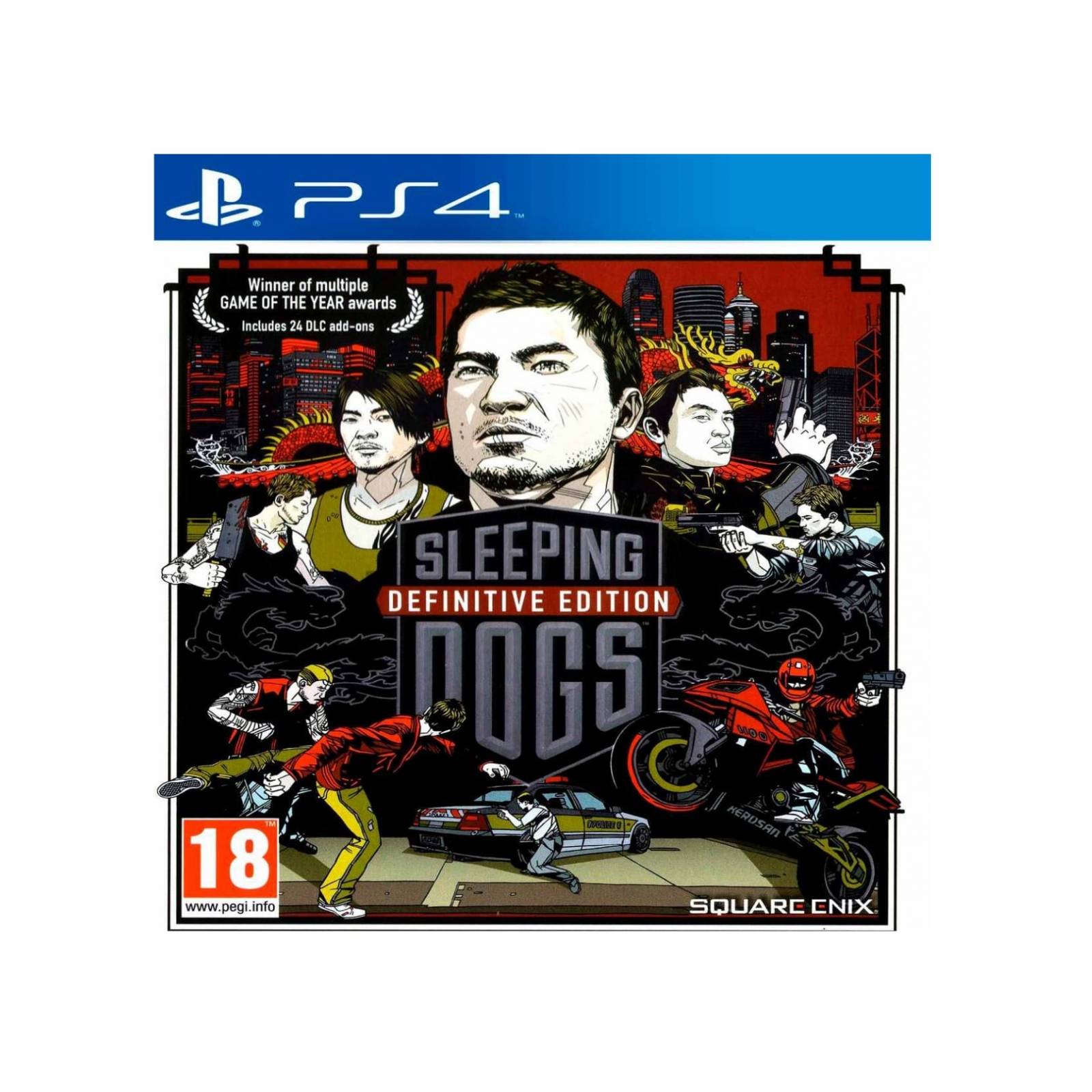 sleeping dogs definitive edition pc ps4 buttons