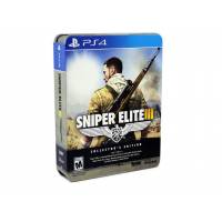 Sniper Elite 3 Collector's Edition Limited Edition Ammo Tin Box Ps4
