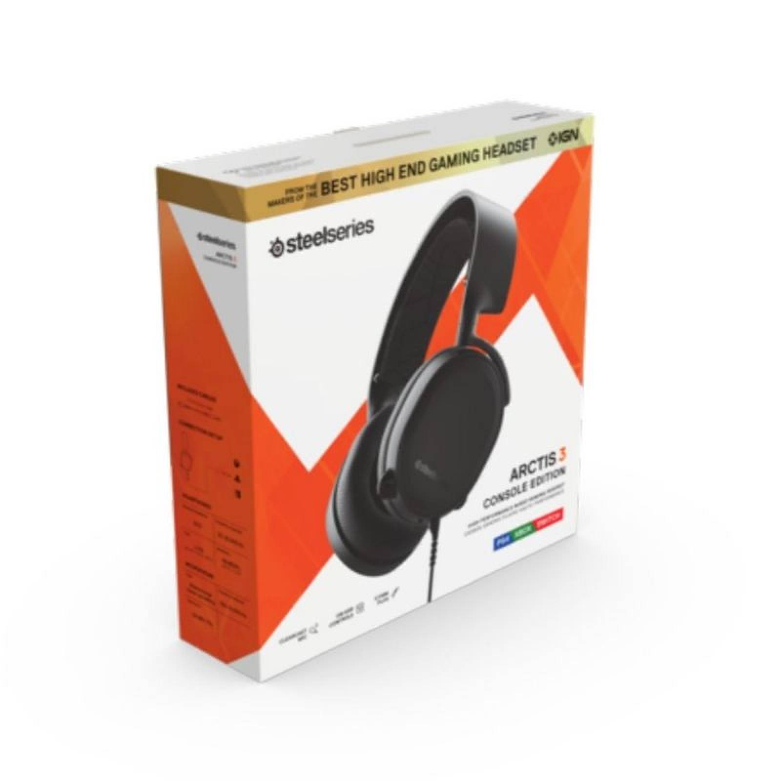 AudÃ­fonos Consola Arctis 3 Black Sealed