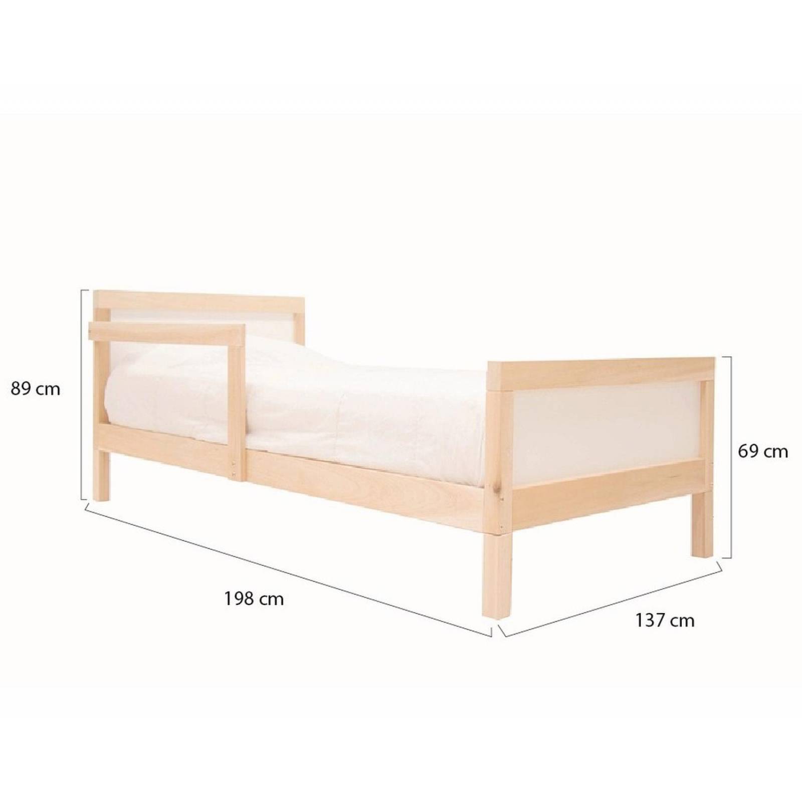 Cama Matrimonial De Madera Recamara Infantil Montessoriniños
