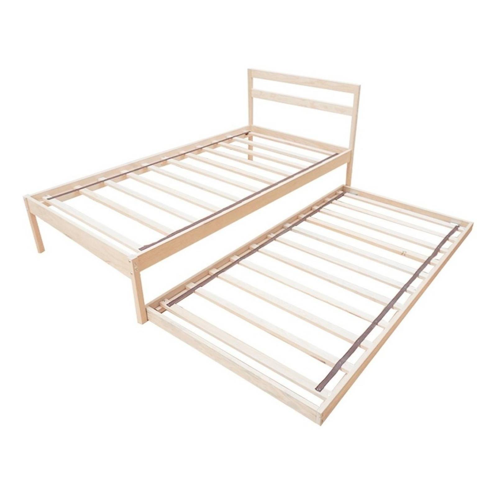 Cama Canguro Individual Madera De Pino Envío Gratis 