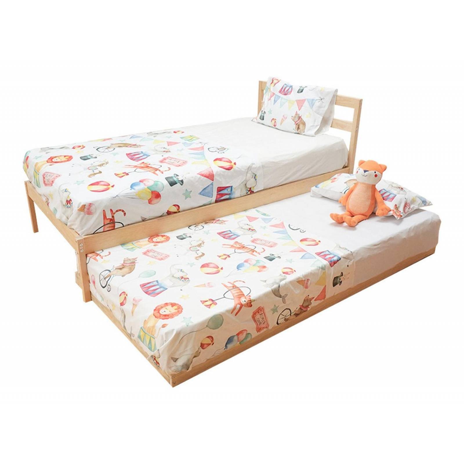 Cama Canguro Individual Madera De Pino Envío Gratis 